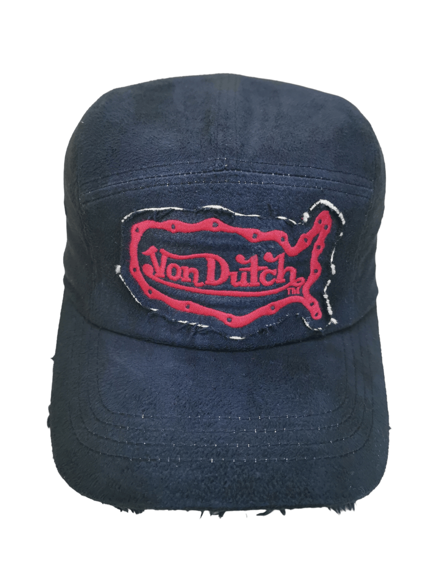 Leather × Von Dutch VINTAGE VON DUTCH LEATHER 5 PANEL HAT CAP Size ONE SIZE - 1 Thumbnail