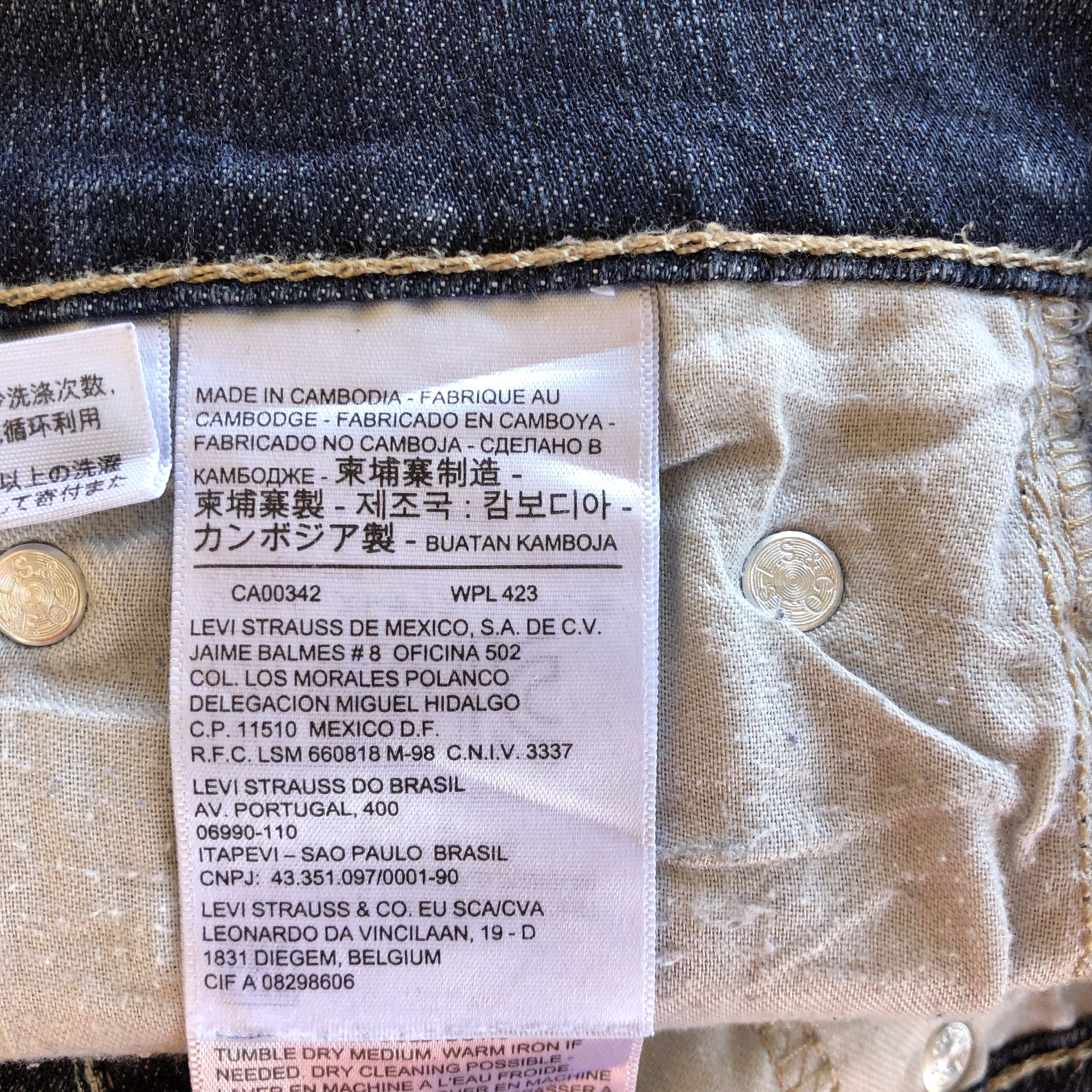 Levi's × Vintage Vintage Levi's Jeans Levis Ripped Distressed Denim Pants Size US 32 / EU 48 - 9 Thumbnail