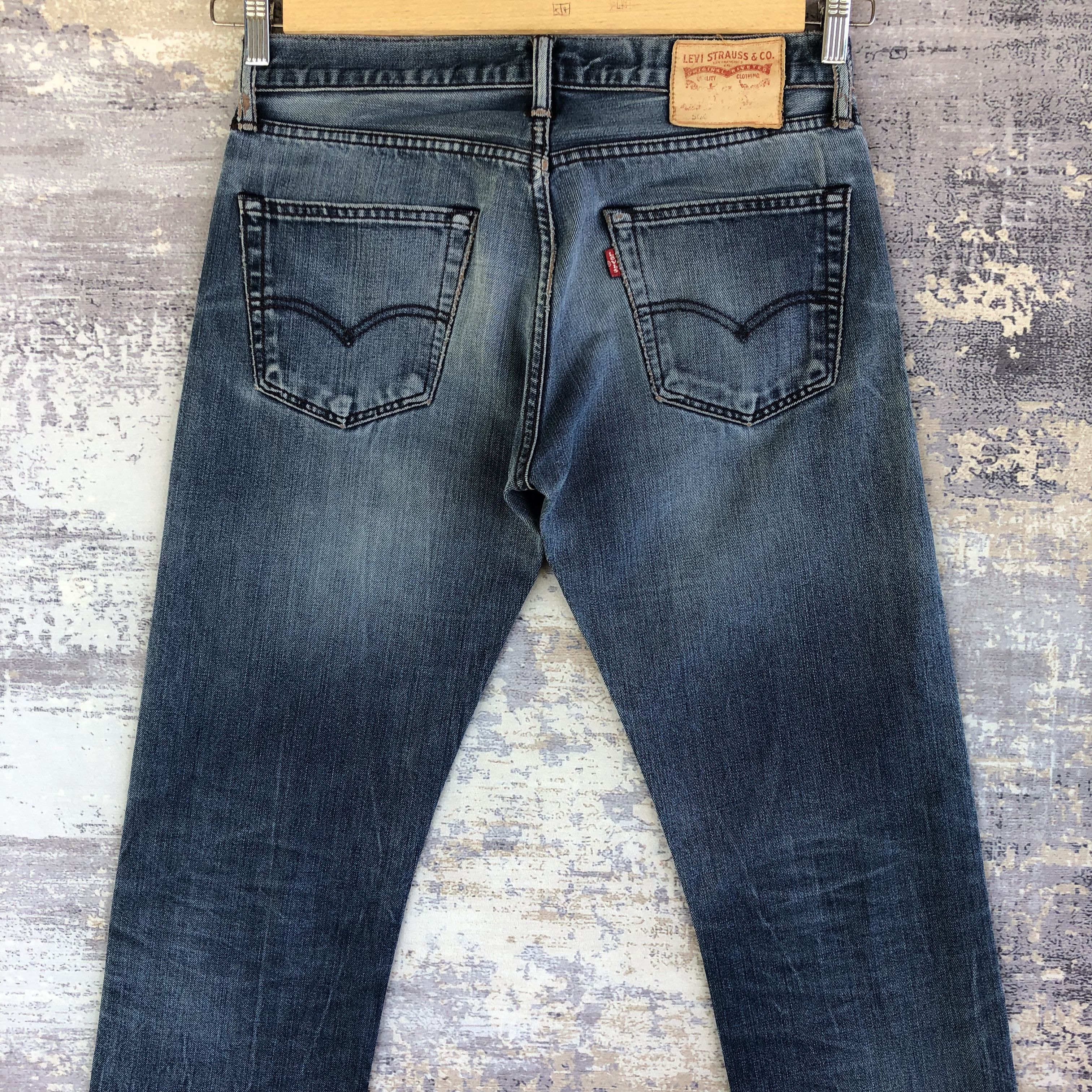Levi's × Vintage Vintage Levis Faded Jeans Levi's Distressed Light Wash Denim Size US 32 / EU 48 - 4 Thumbnail