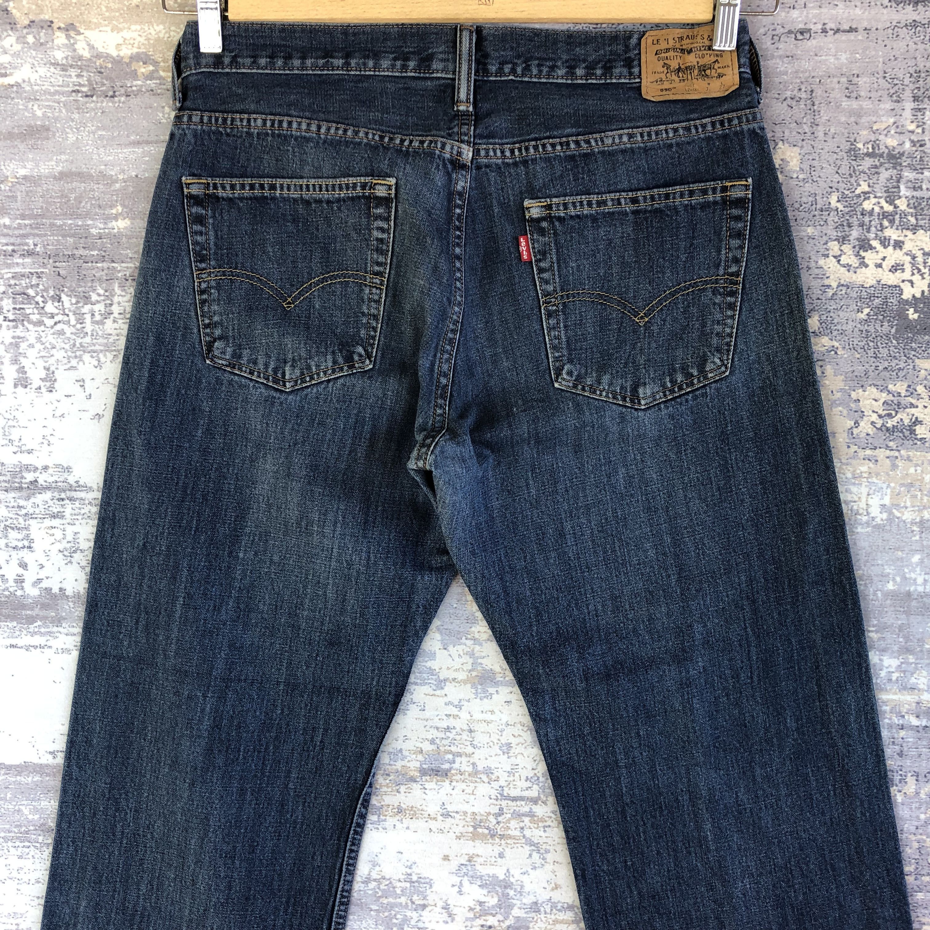 Levi's × Vintage Vintage Levi's 550 Jeans Levis Denim Pants BS46670. Size US 32 / EU 48 - 4 Thumbnail