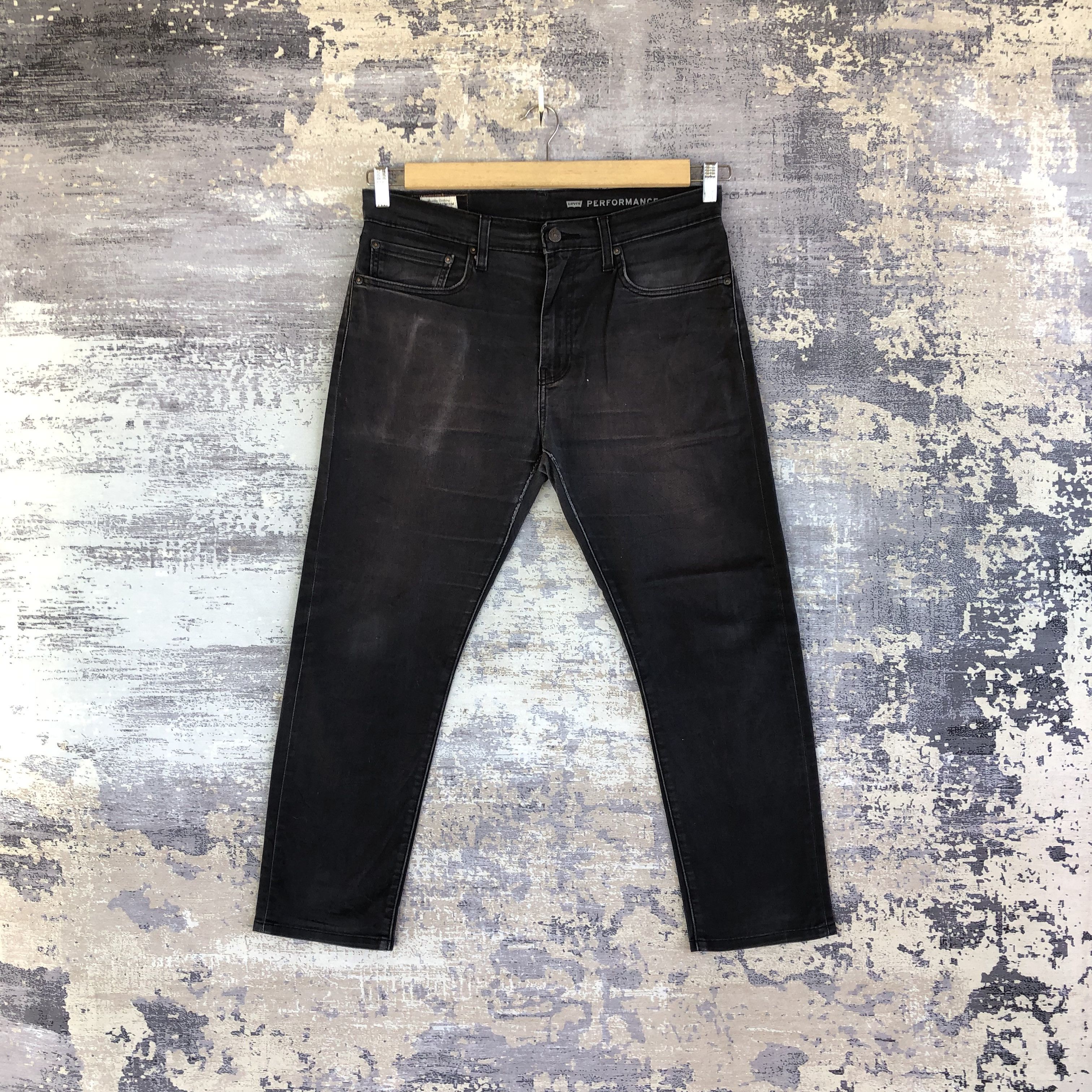 Vintage Levis Faded Black Jeans Levi's Denim Pants BS46667.