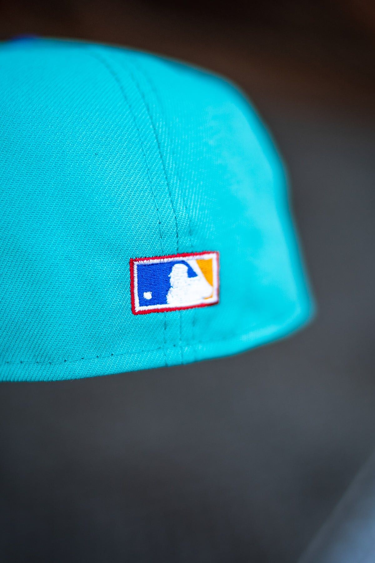MLB × New Era Blue Orange Seattle Mariners 7 1/8 30th Sneaker Town Miami Size ONE SIZE - 10 Thumbnail
