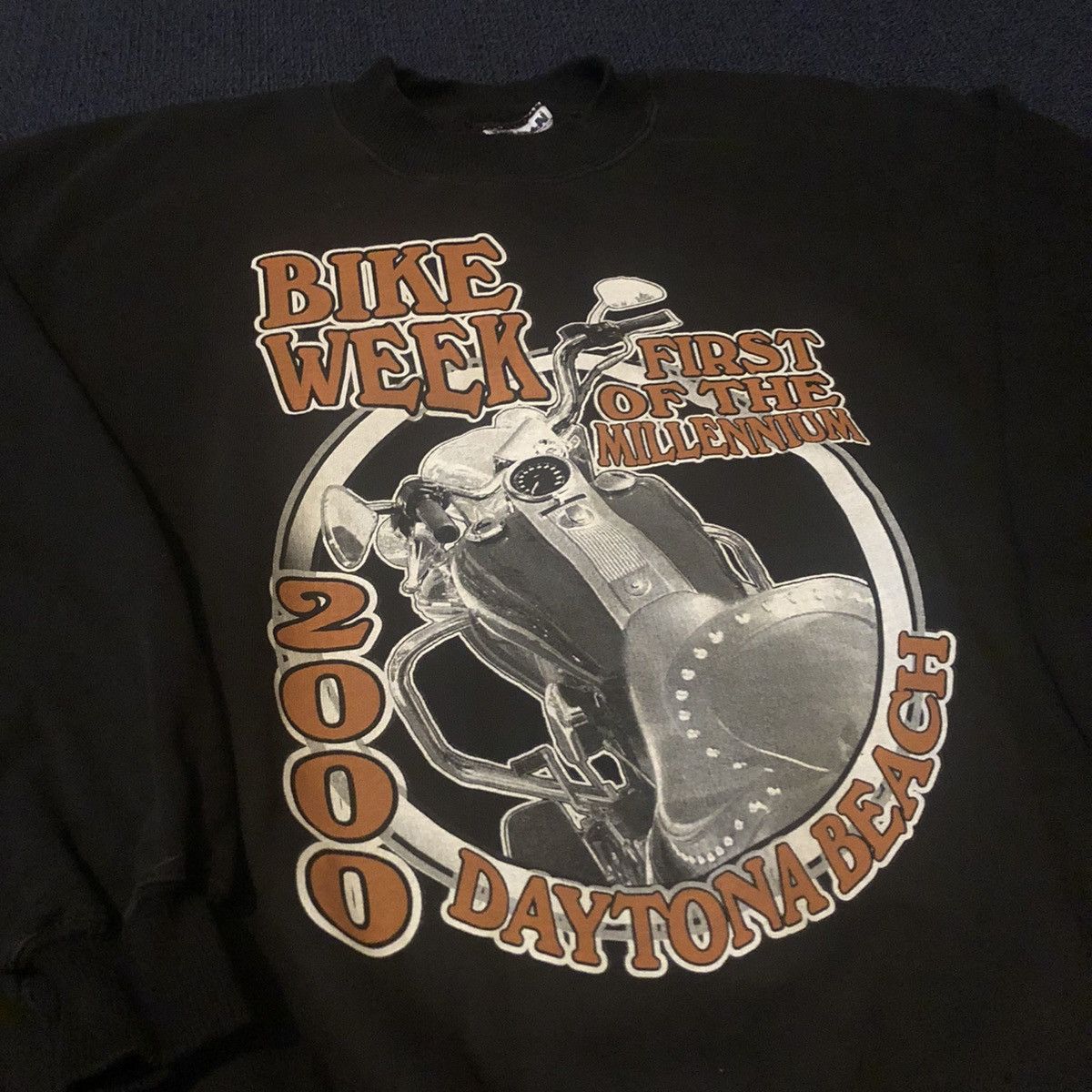 Harley Davidson Vintage 2000 Bike Week Daytona Beach Florida Heavy Crewneck Size US L / EU 52-54 / 3 - 2 Thumbnail