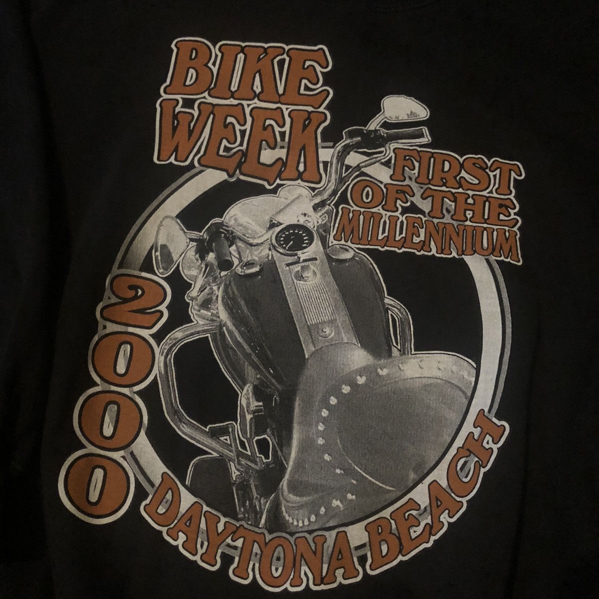 Harley Davidson Vintage 2000 Bike Week Daytona Beach Florida Heavy Crewneck Size US L / EU 52-54 / 3 - 3 Thumbnail