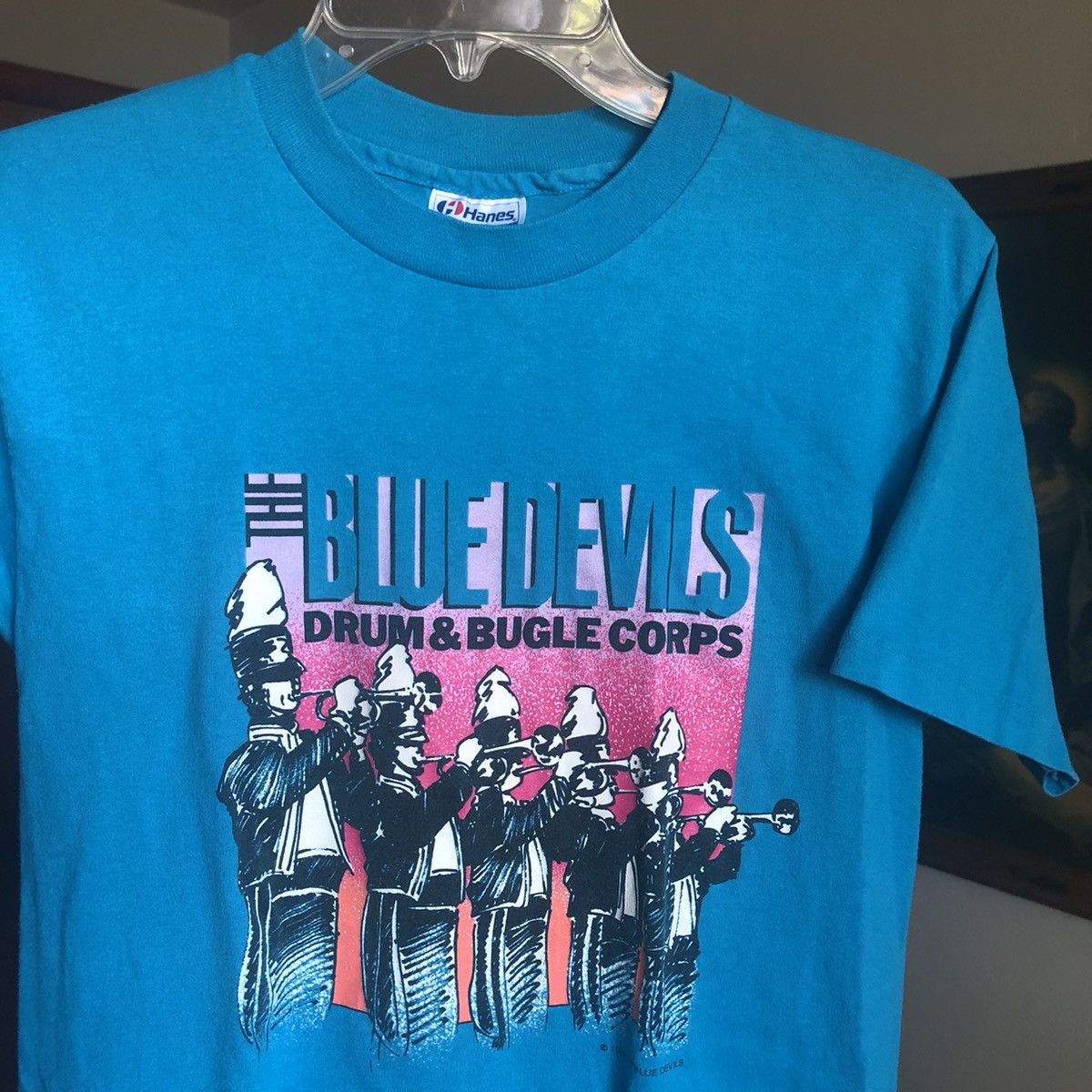 Vintage Vintage 1980s The Blue Devils Drum and Bugle Corps Band Tee