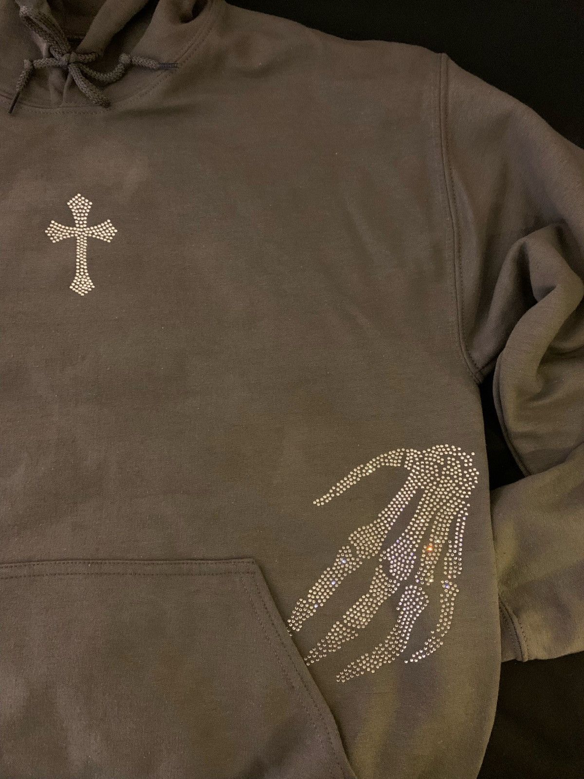 Other Rhinestones Skeleton Vintage Hoodie Size US S / EU 44-46 / 1 - 3 Thumbnail