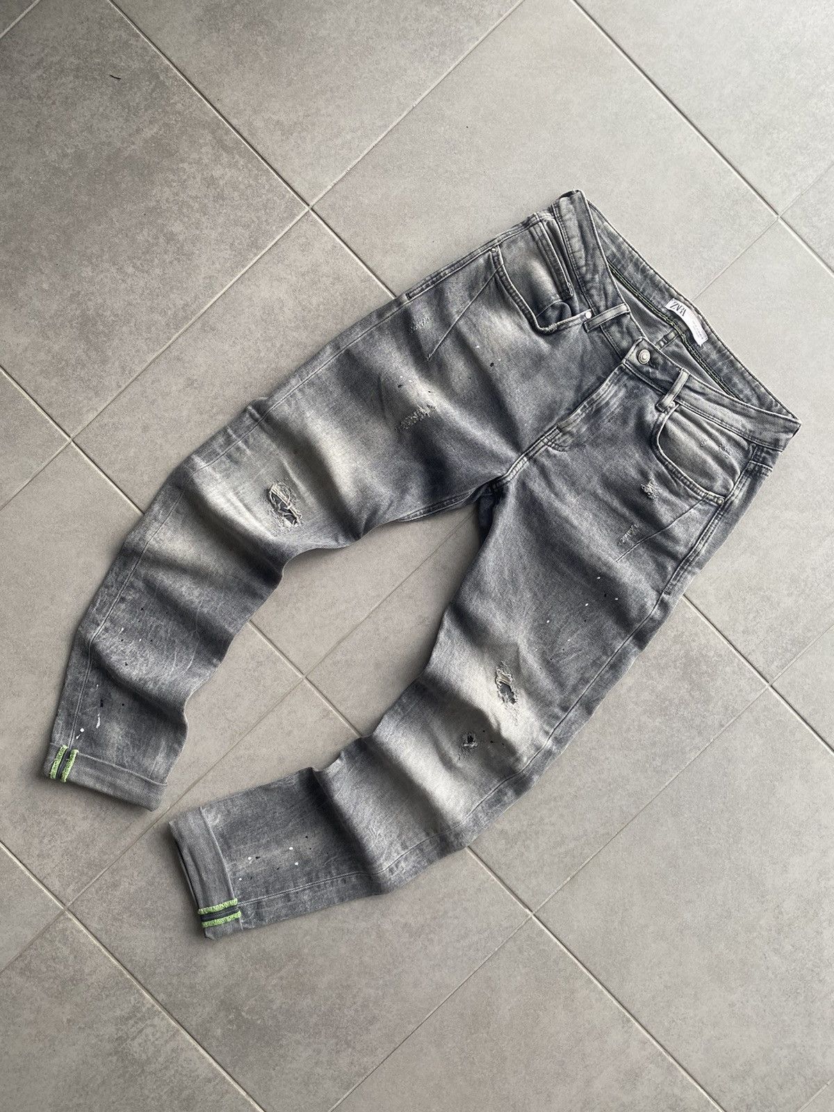 Other Zara Jeans Distressed Denim Size US 32 / EU 48 - 3 Thumbnail