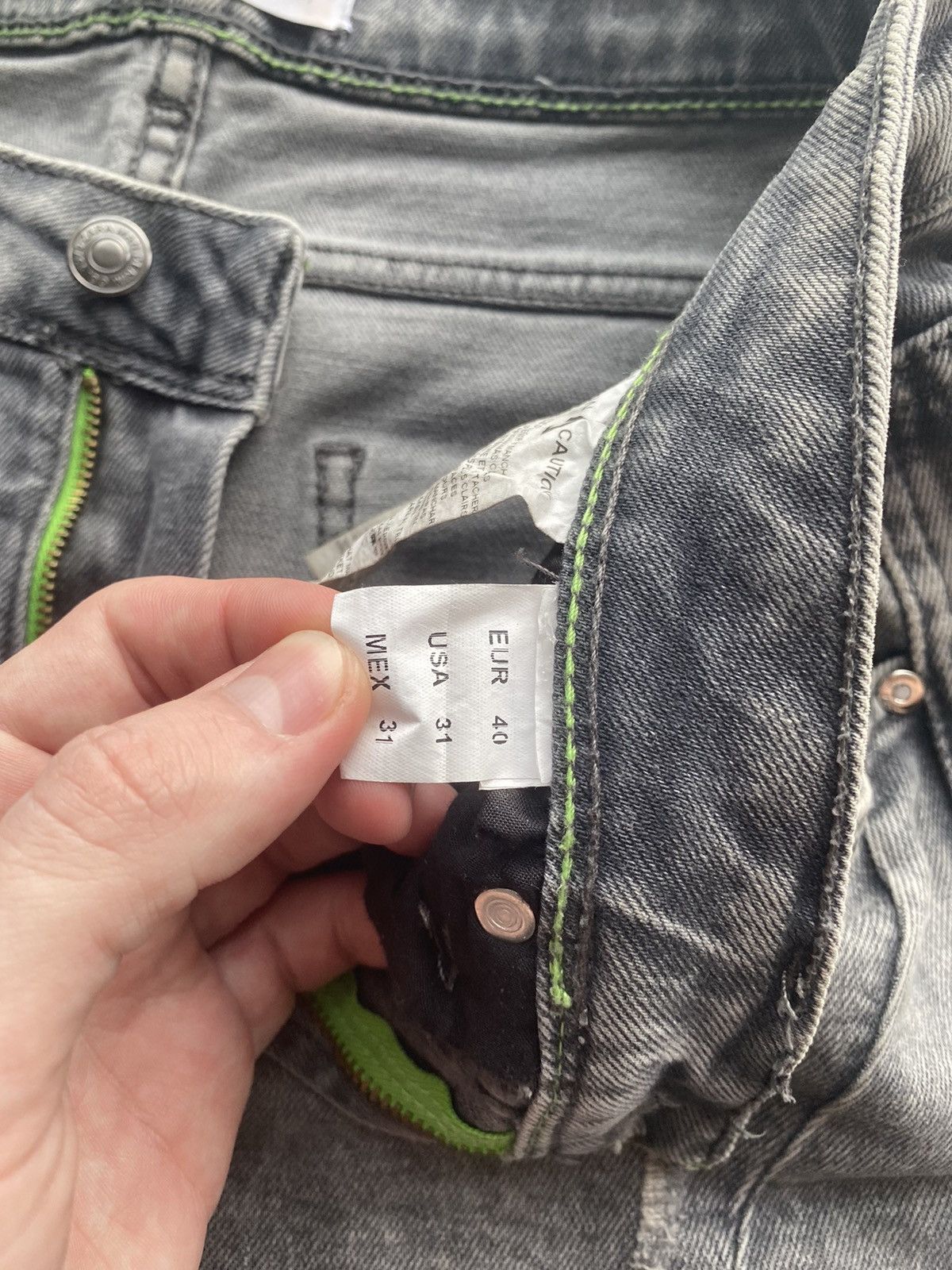 Other Zara Jeans Distressed Denim Size US 32 / EU 48 - 9 Thumbnail