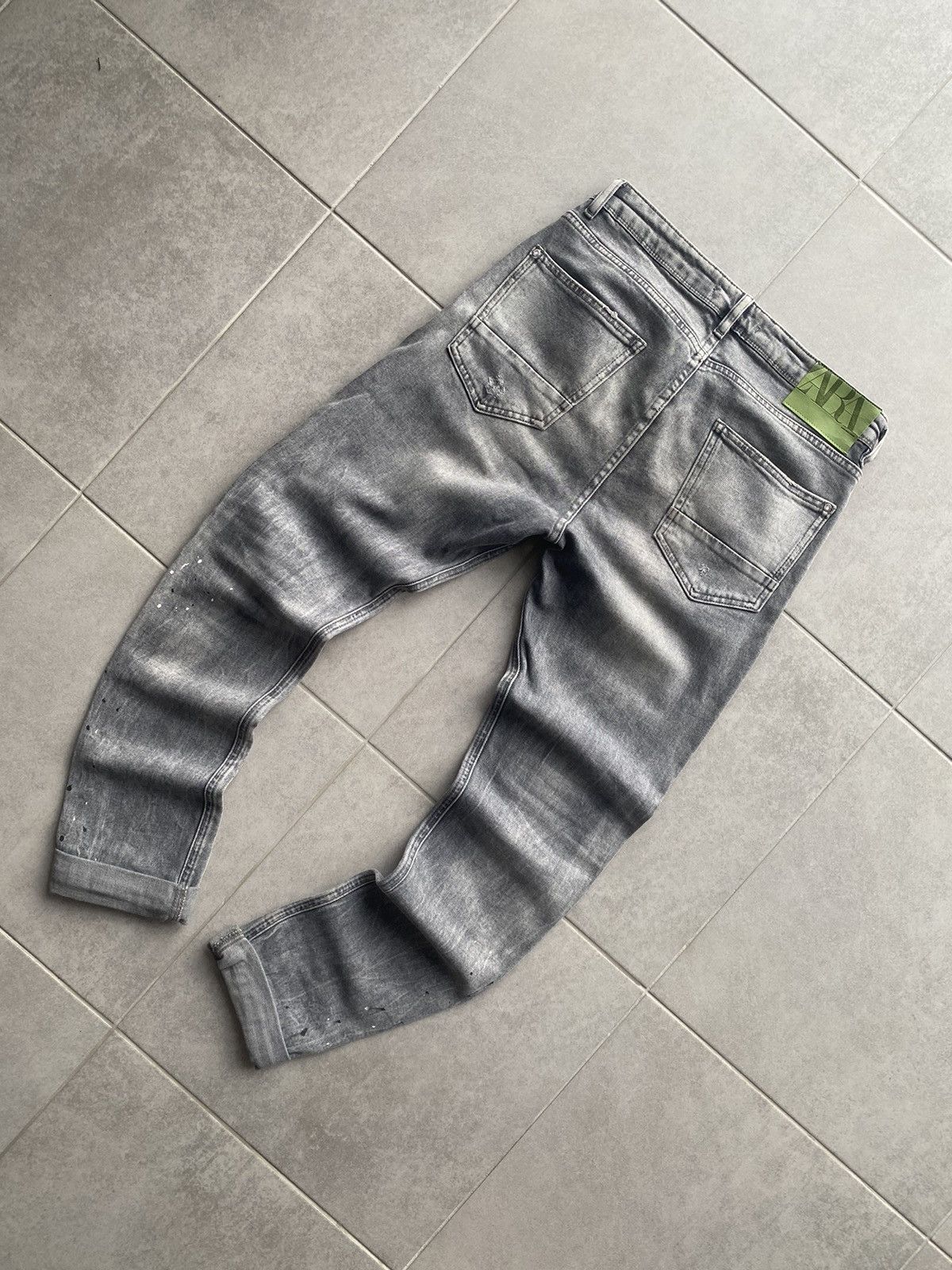 Other Zara Jeans Distressed Denim Size US 32 / EU 48 - 10 Thumbnail