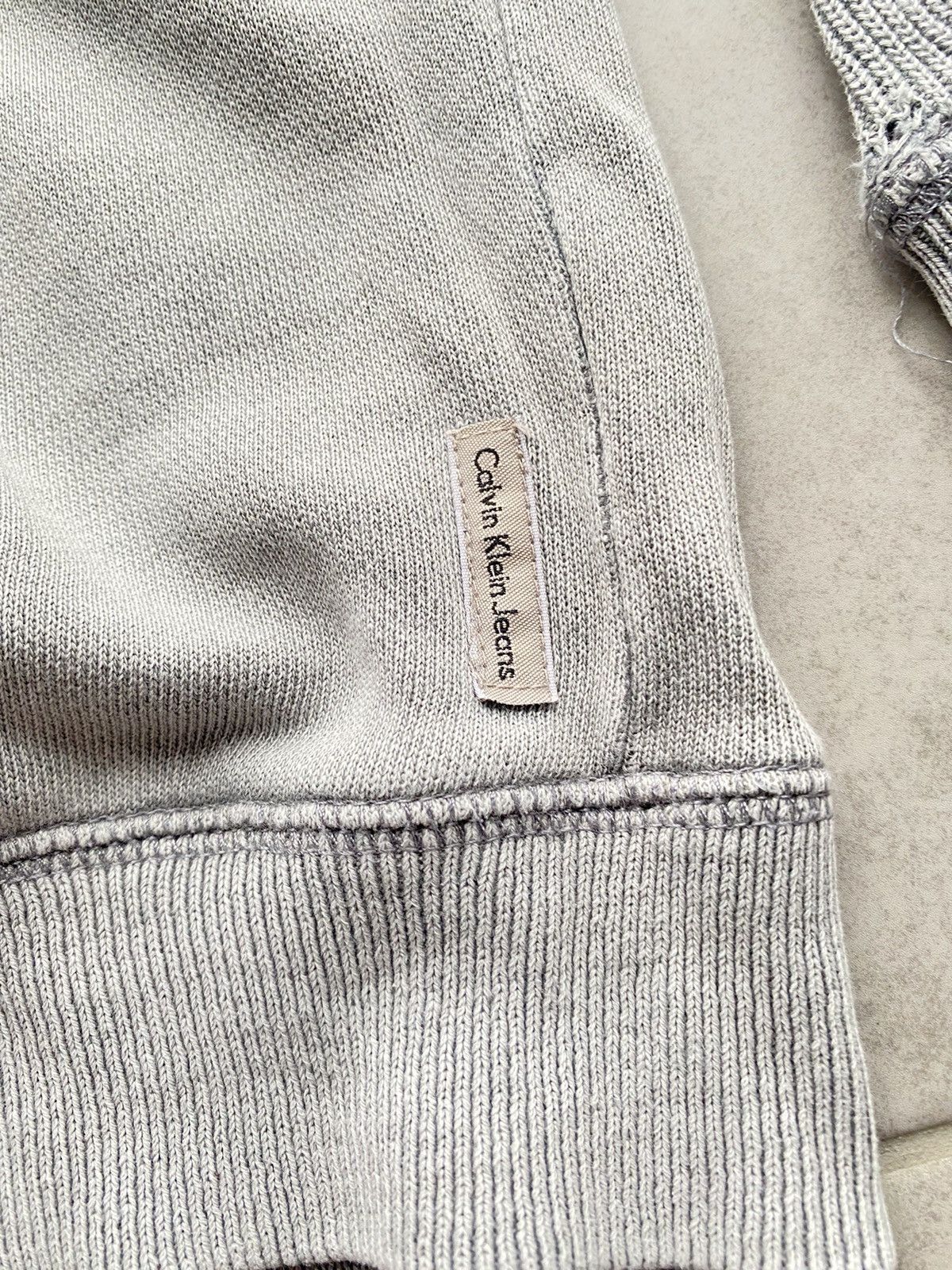 Calvin Klein × Vintage Vintage Y2K Calvin Klein Full Zip Faded Size US XL / EU 56 / 4 - 11 Thumbnail
