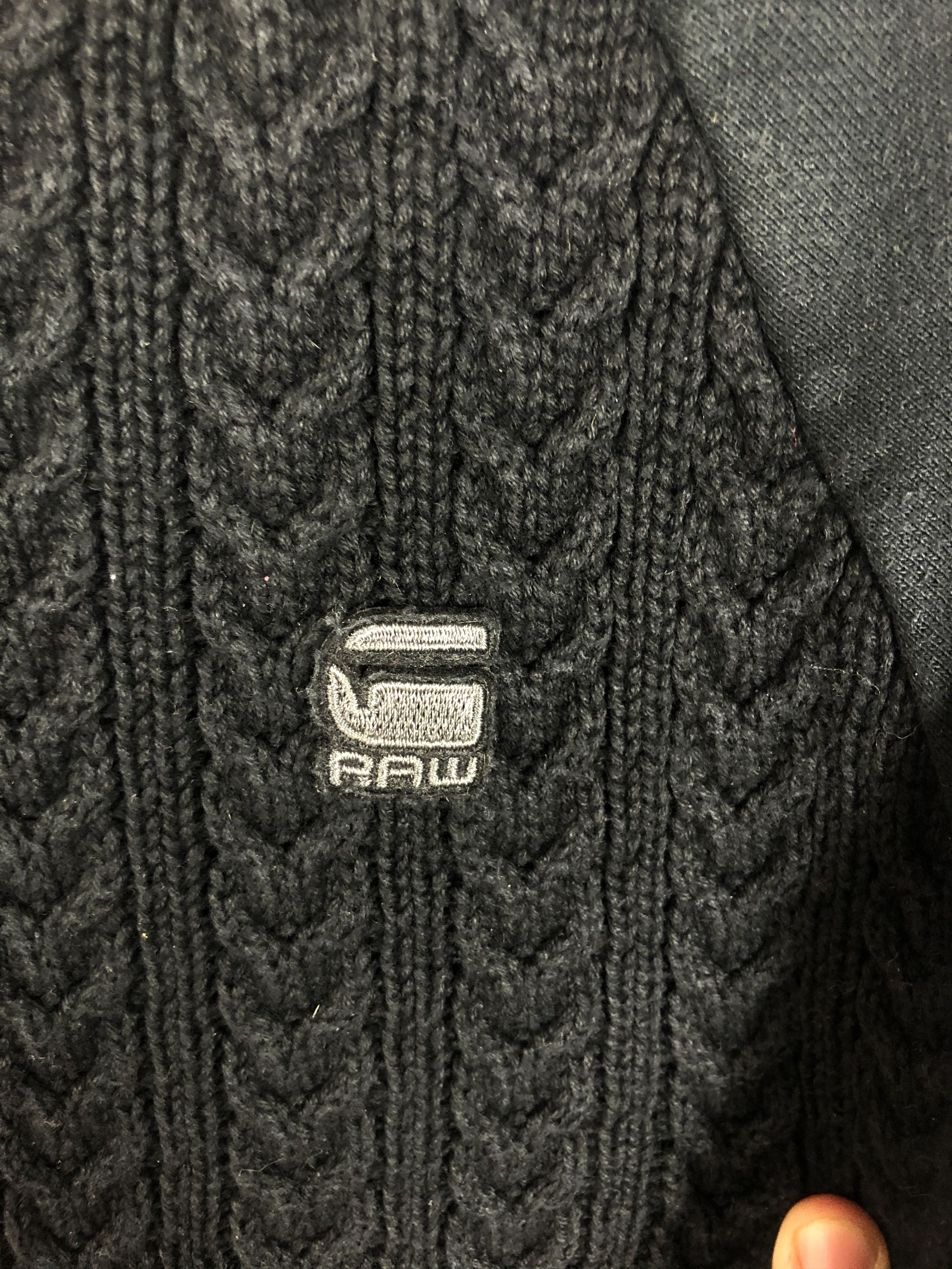 G-Star Vintage G-Star Raw Knit Sweater Size US L / EU 52-54 / 3 - 3 Thumbnail