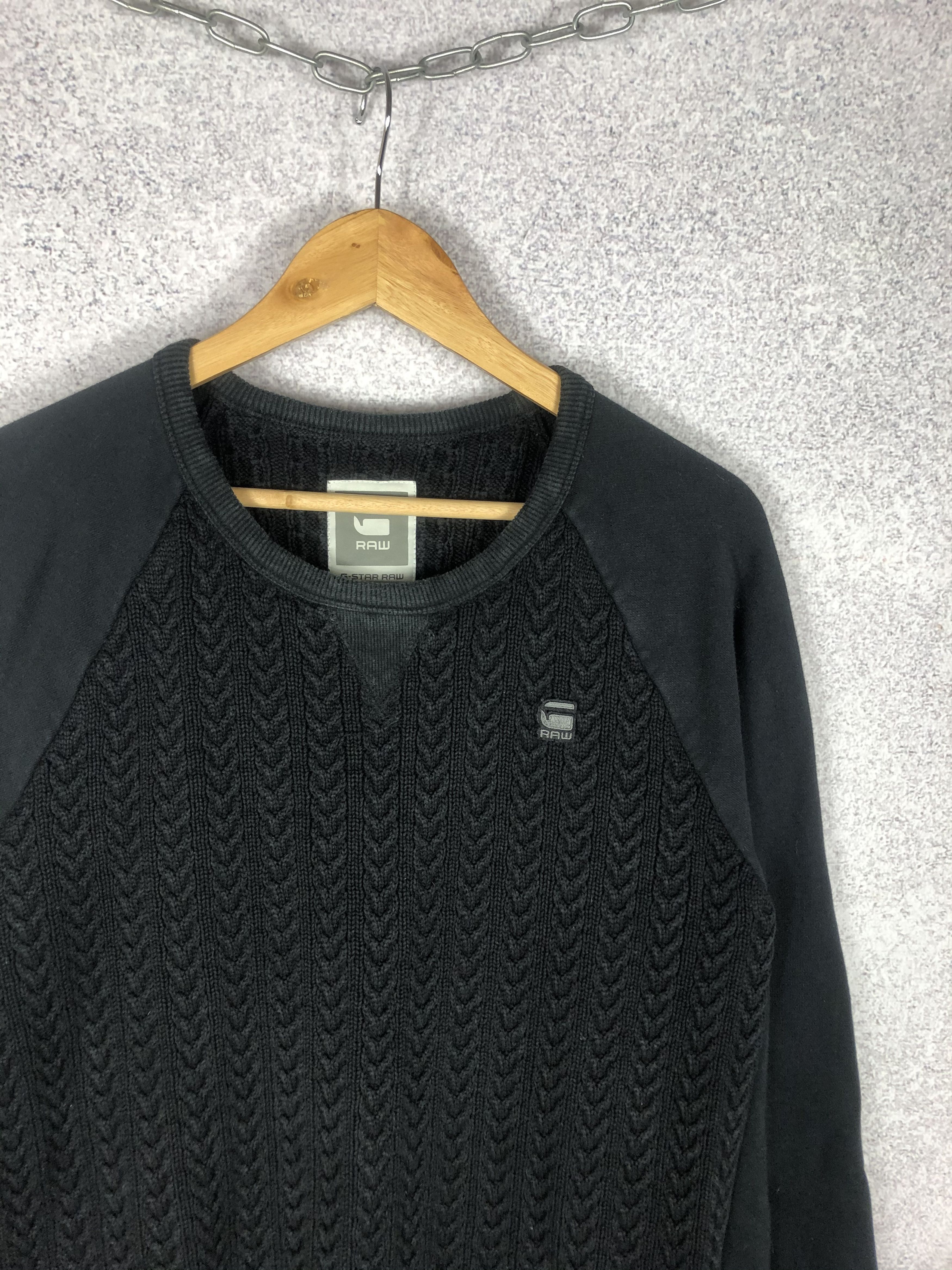 G-Star Vintage G-Star Raw Knit Sweater Size US L / EU 52-54 / 3 - 2 Thumbnail