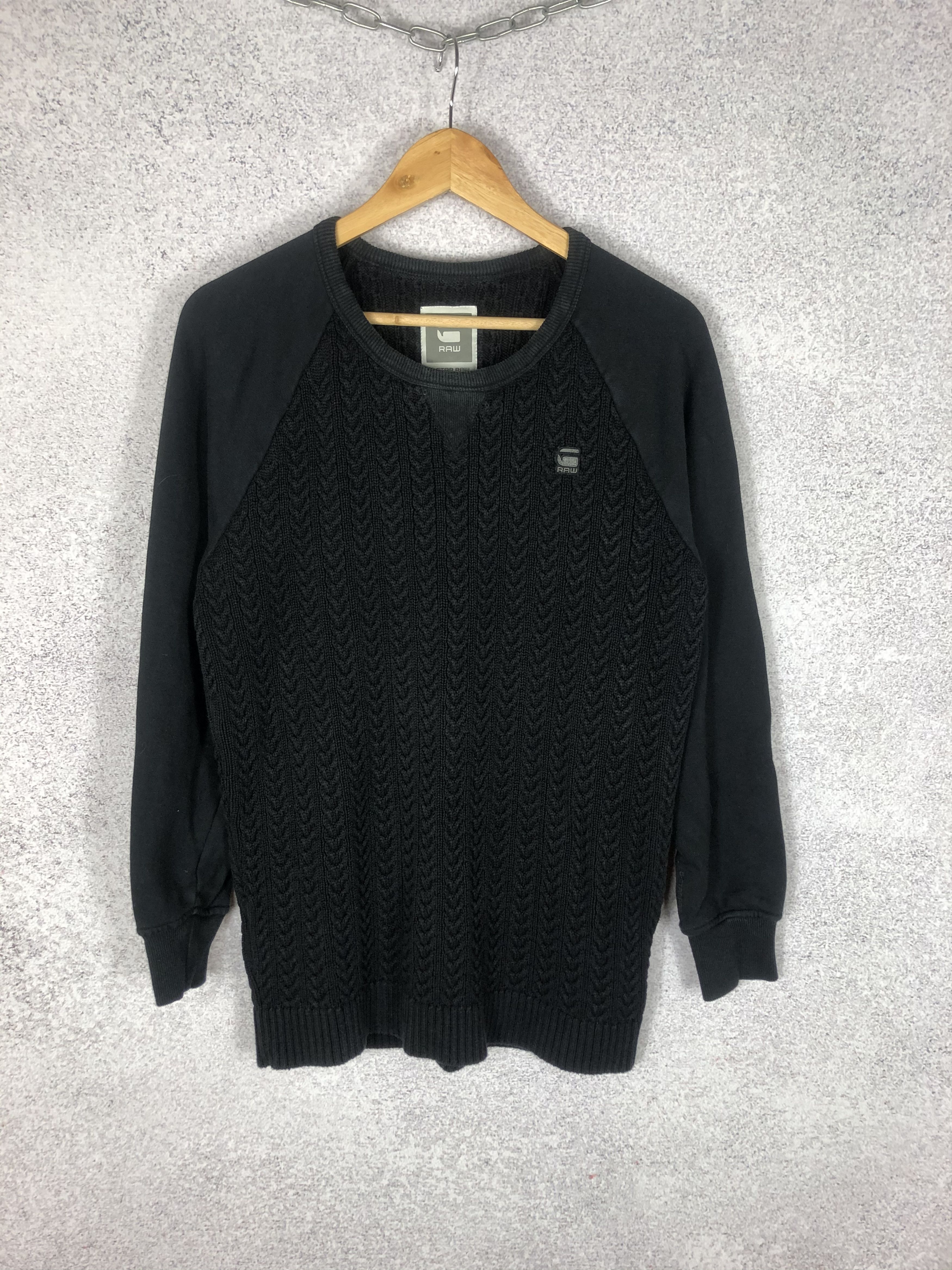 G-Star Vintage G-Star Raw Knit Sweater Size US L / EU 52-54 / 3 - 1 Thumbnail