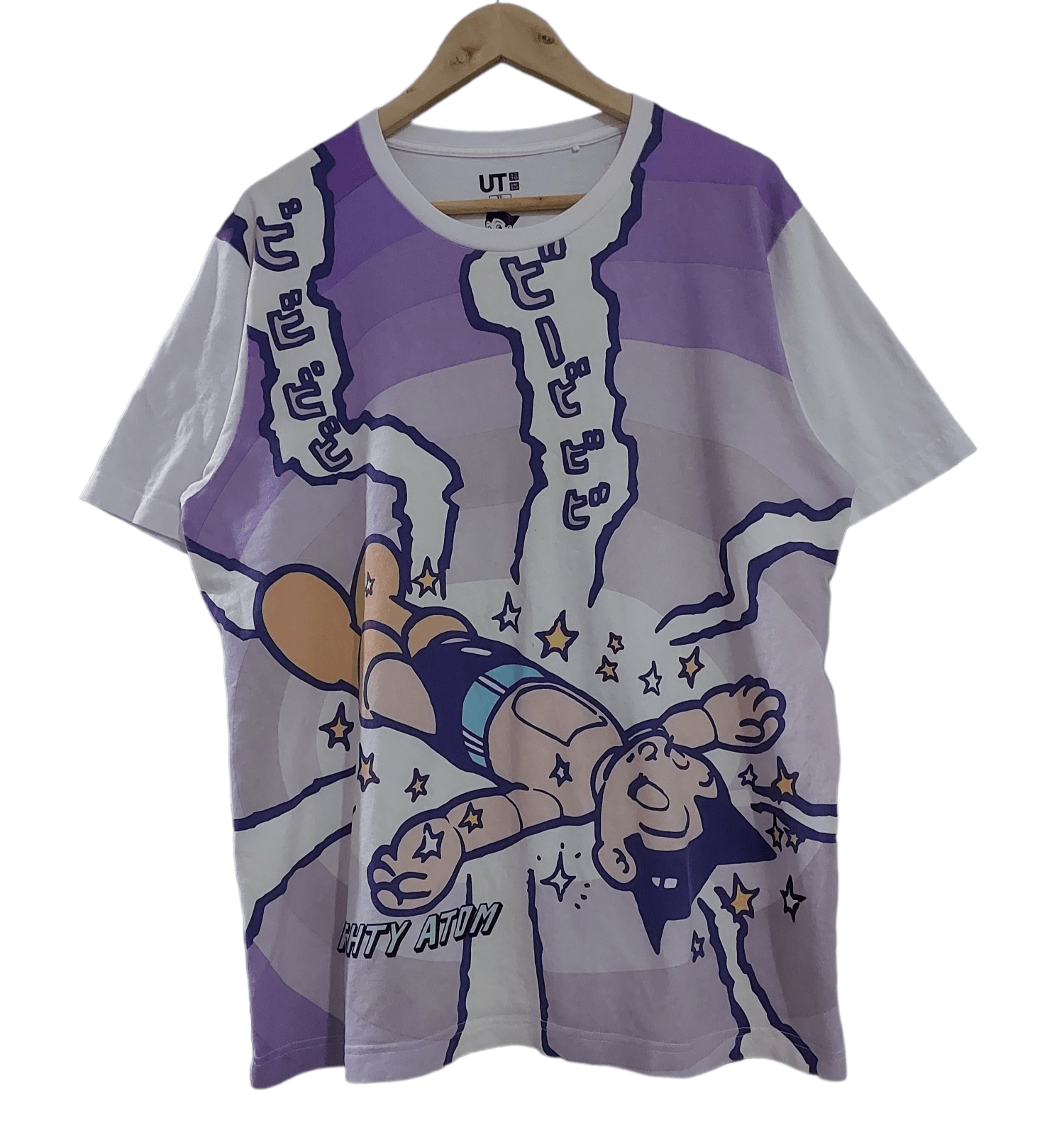 image of Anima x Cartoon Network Astro Boy Anime Tezuka Productions Movie T-Shirt in White, Men's (Size XL)