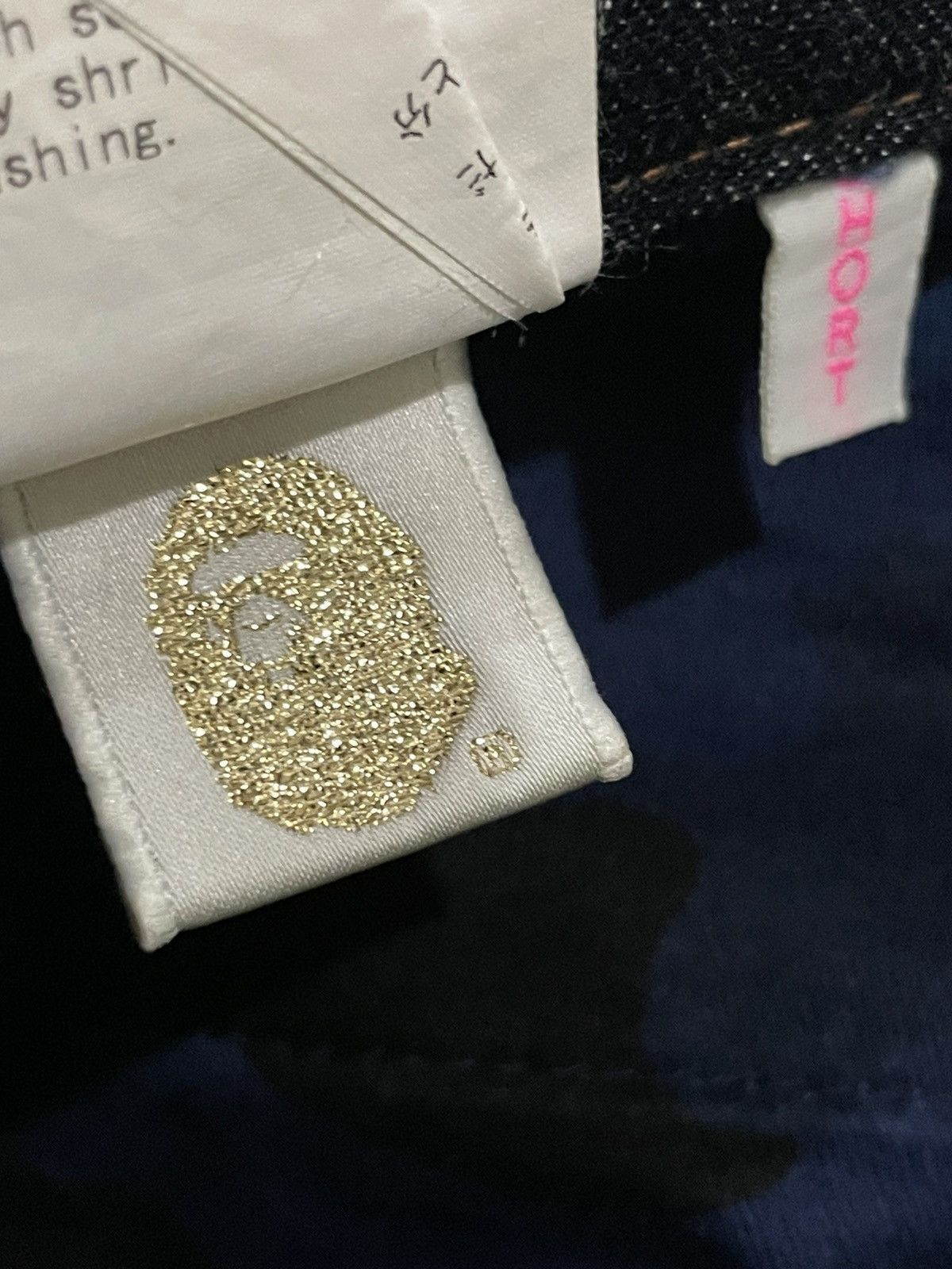 Bape Apee Denim Shorts Size 30" / US 8 / IT 44 - 6 Thumbnail