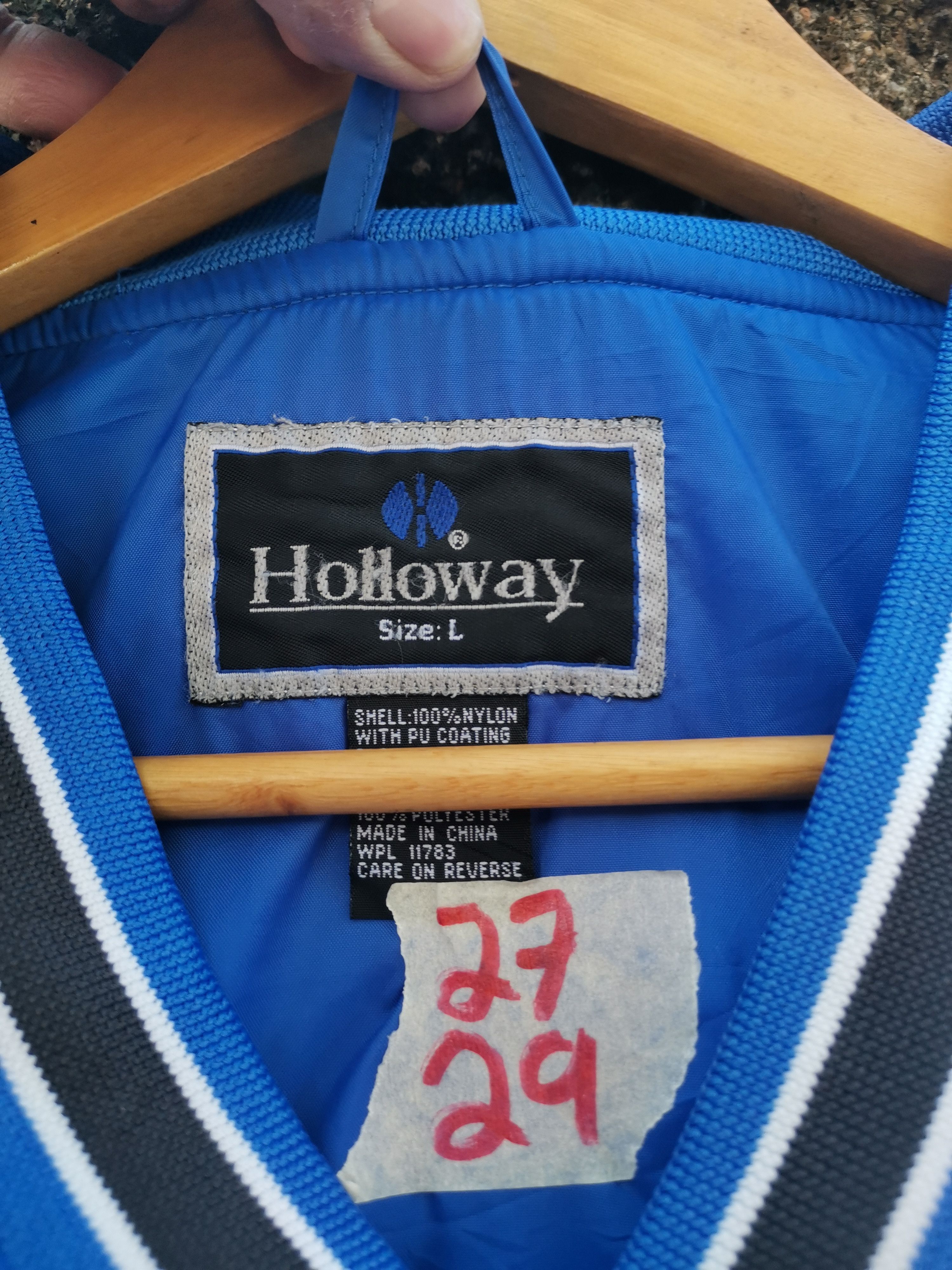 Holloway Vintage 90s Baseball Cameron Holloway Jumper Jacket Size US L / EU 52-54 / 3 - 6 Thumbnail