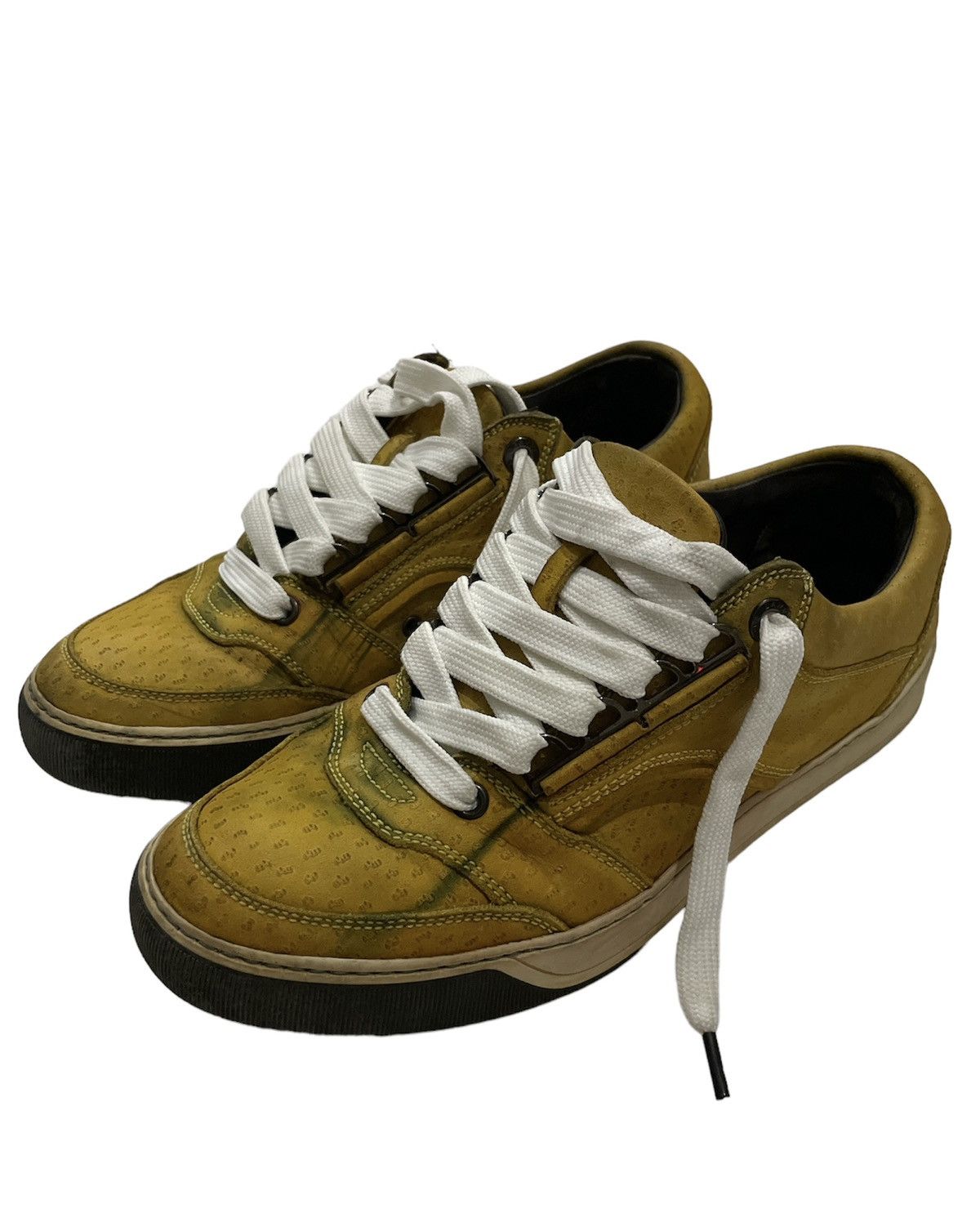 Lanvin Lanvin Leather Sneakers Size US 7 / EU 40 - 1 Thumbnail