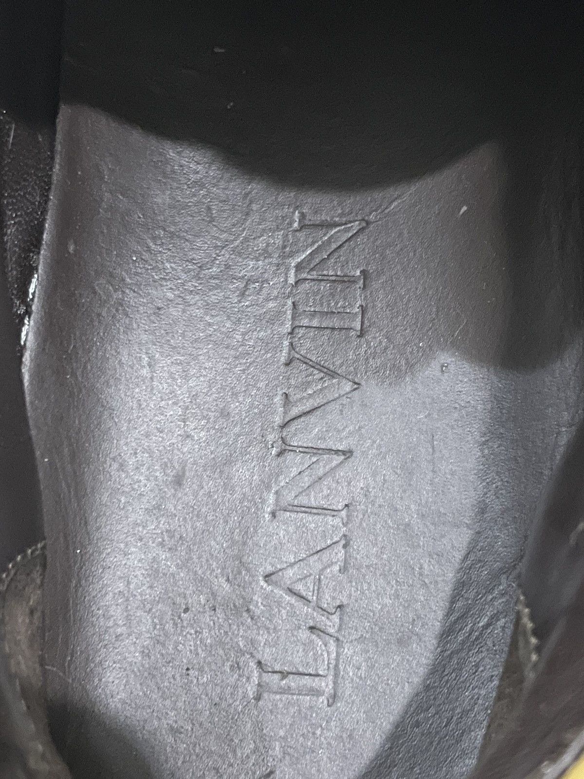 Lanvin Lanvin Leather Sneakers Size US 7 / EU 40 - 5 Thumbnail