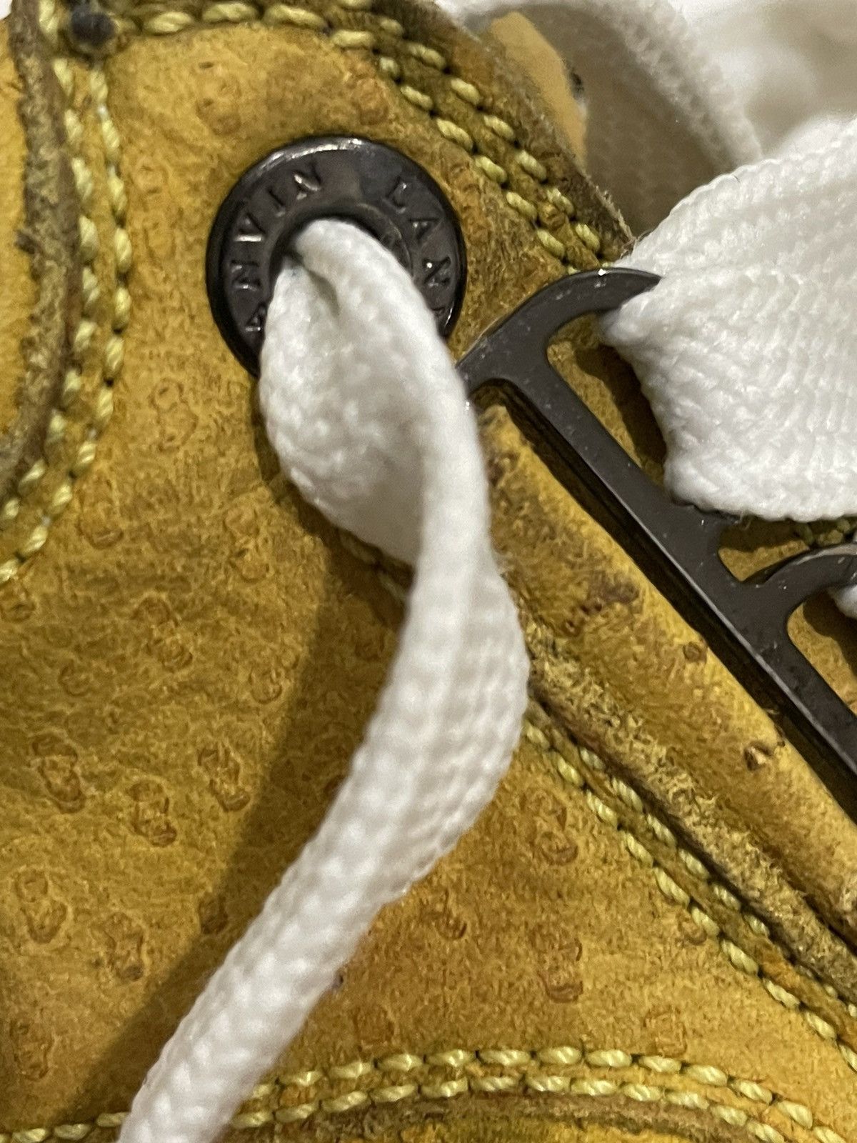 Lanvin Lanvin Leather Sneakers Size US 7 / EU 40 - 4 Thumbnail
