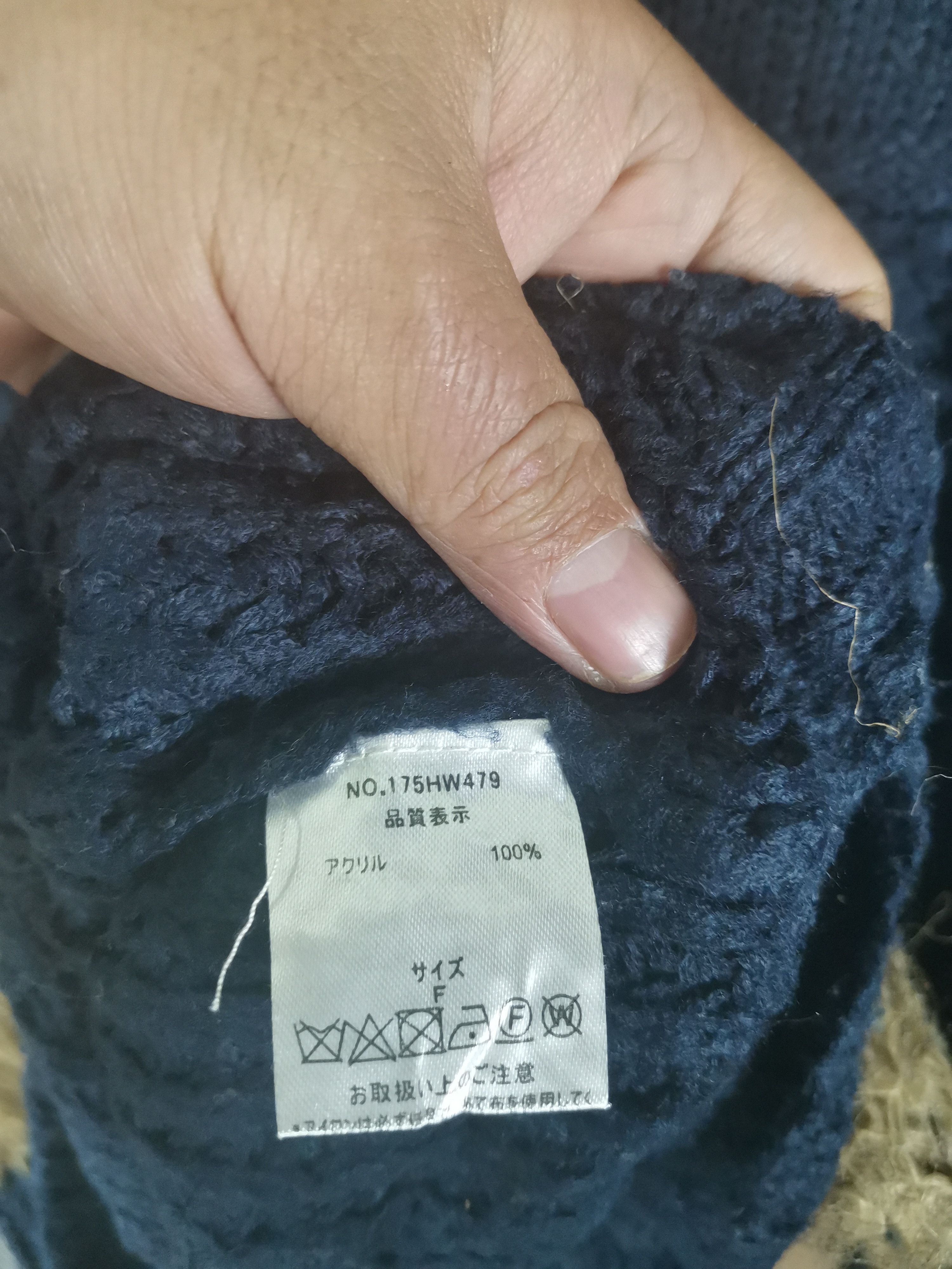 Japanese Brand Vintage Japanese Brand Furry Rate Mohair Sweatshirt Size US L / EU 52-54 / 3 - 5 Thumbnail