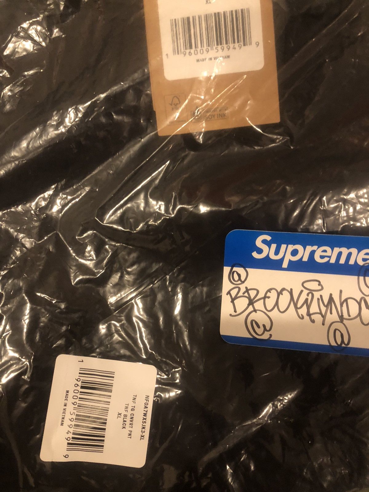 Supreme × The North Face SUPREME THE NORTH FACE BELTED TREKKING PANT Black XL Size US 34 / EU 50 - 4 Thumbnail