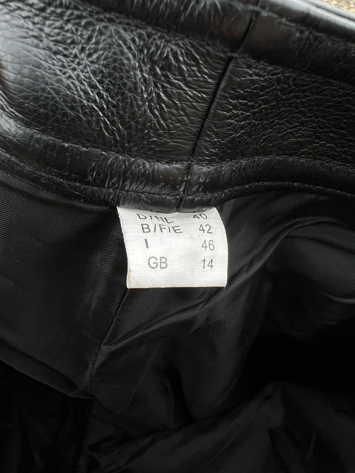 Genuine Leather Genuine leather moto motorcycle pants Size US 32 / EU 48 - 3 Thumbnail