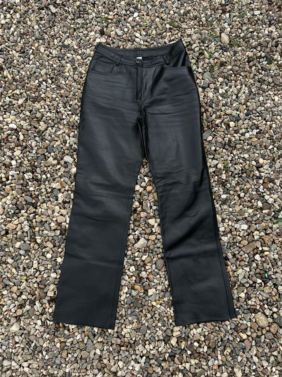 Genuine Leather Genuine leather moto motorcycle pants Size US 32 / EU 48 - 1 Thumbnail