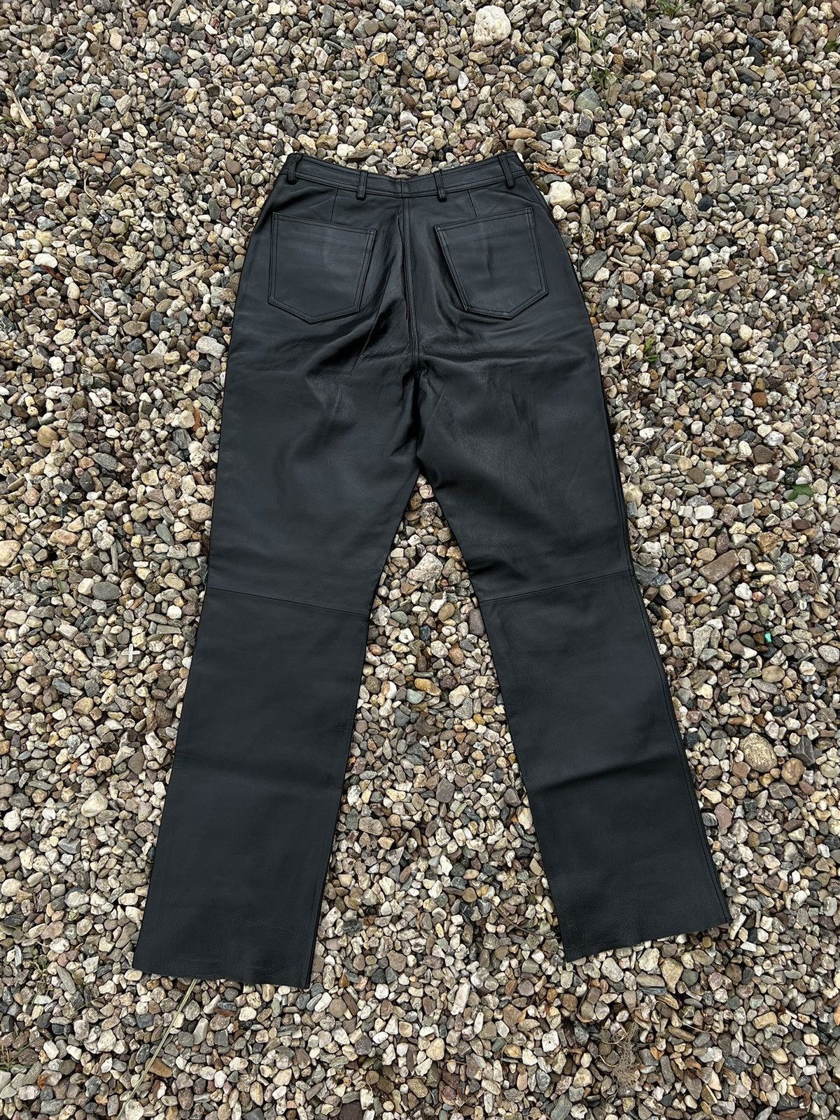 Genuine Leather Genuine leather moto motorcycle pants Size US 32 / EU 48 - 2 Thumbnail