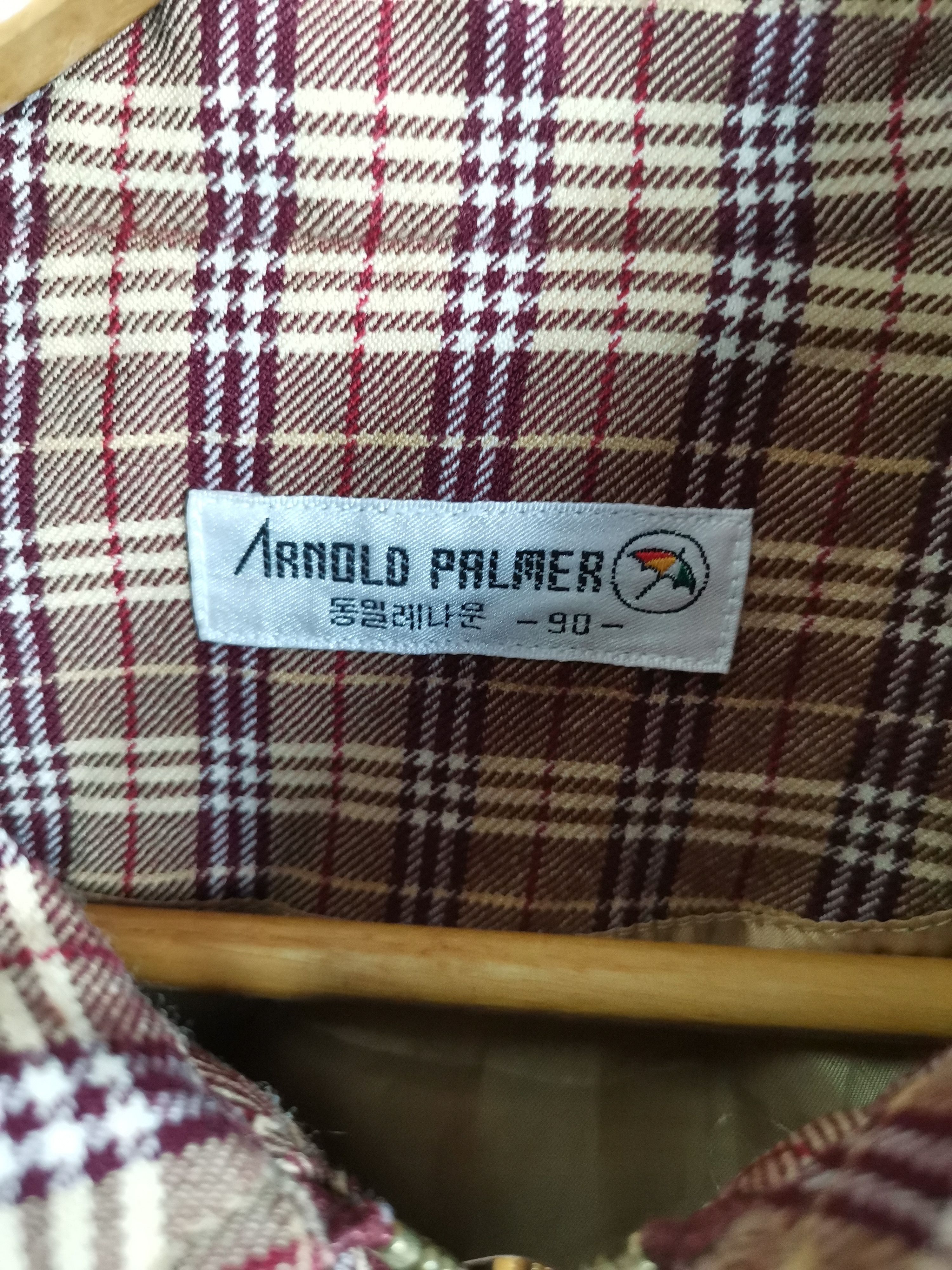 Japanese Brand Vintage Arnold Palmer Bomber Jacket Size US L / EU 52-54 / 3 - 7 Thumbnail