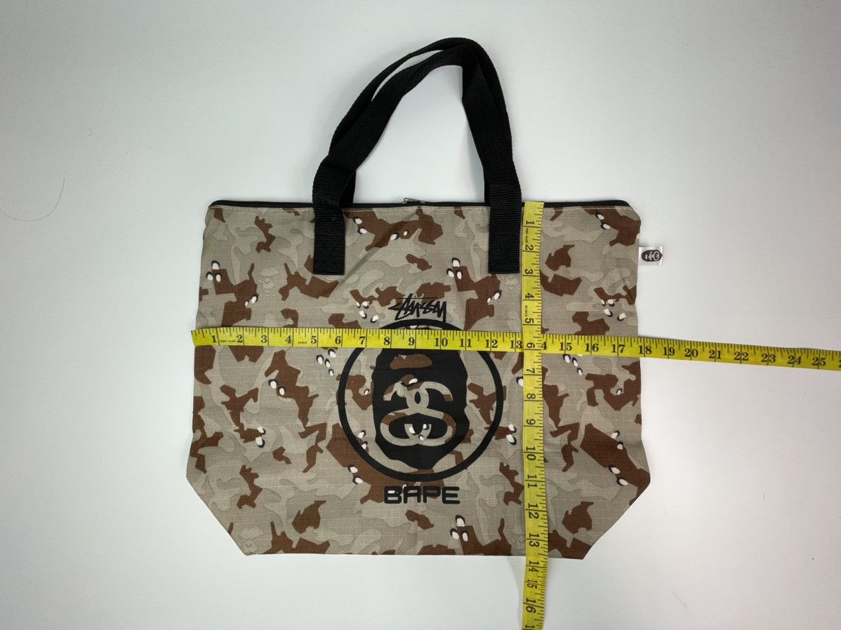 Bape × Stussy Authentic Bape X Stussy Tote Zipped Bag Size ONE SIZE - 3 Thumbnail