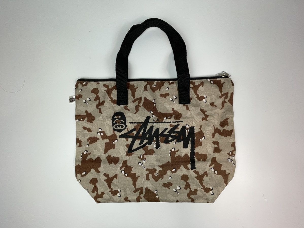 Bape × Stussy Authentic Bape X Stussy Tote Zipped Bag Size ONE SIZE - 7 Thumbnail