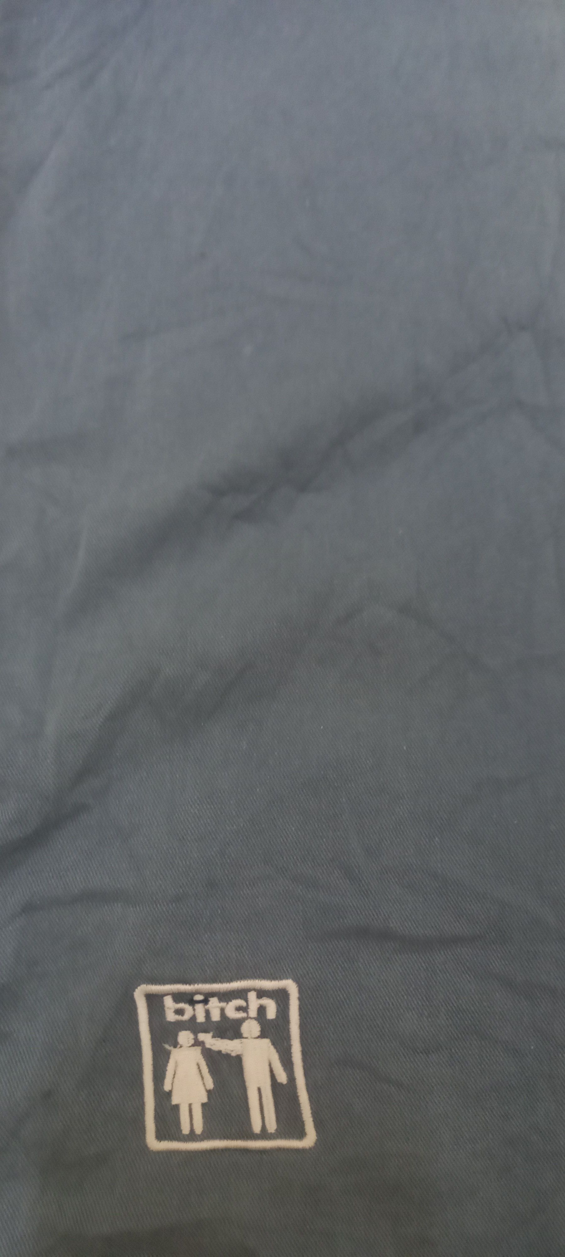 Vintage VINTAGE 90s BITCH SKATEBOARD POCKET BUTTON UP SHORT SLEEVE Size US L / EU 52-54 / 3 - 8 Thumbnail