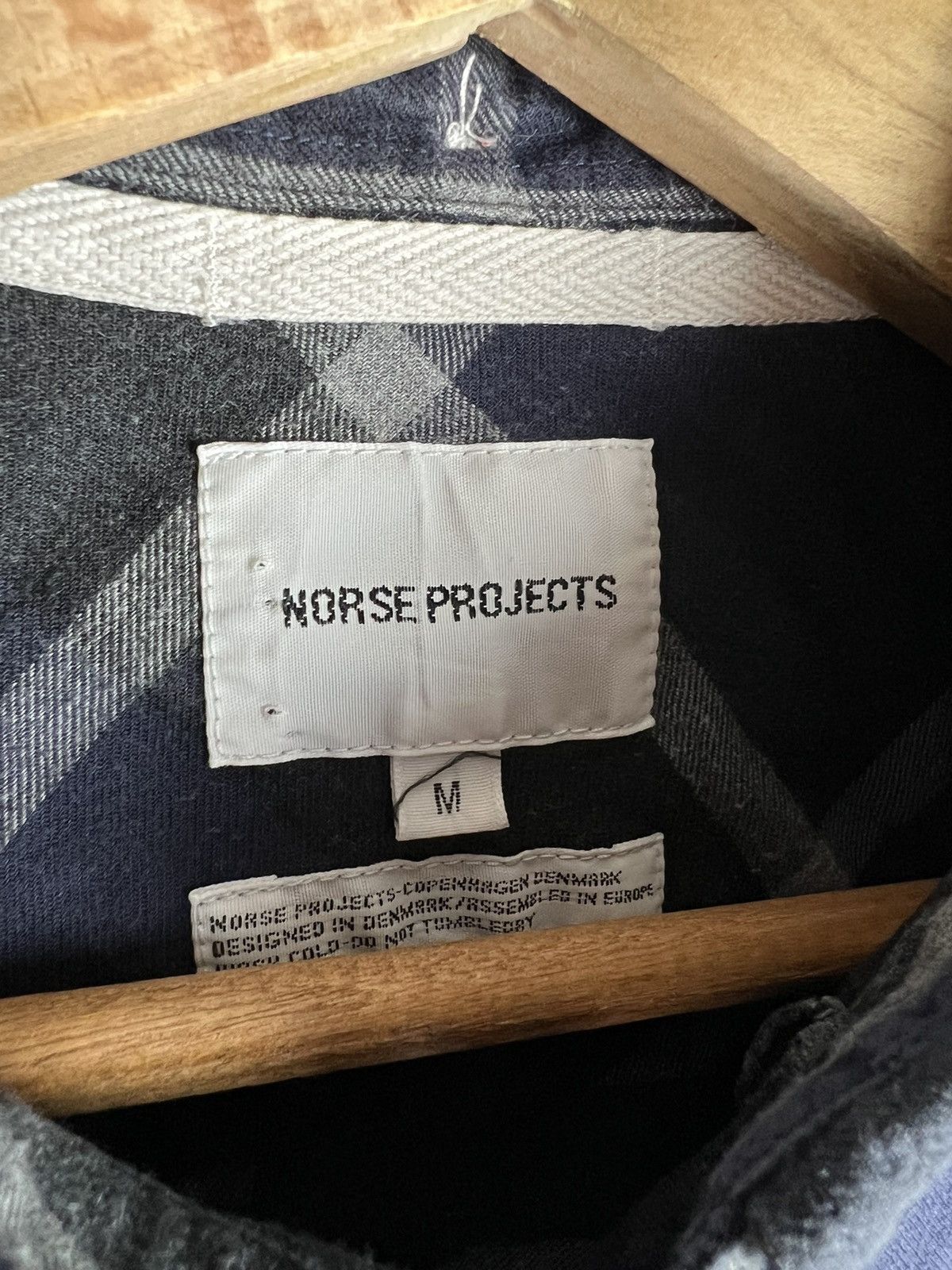 Designer × Norse Projects Vintage Norse Projects checked button up shirt Size US M / EU 48-50 / 2 - 3 Thumbnail