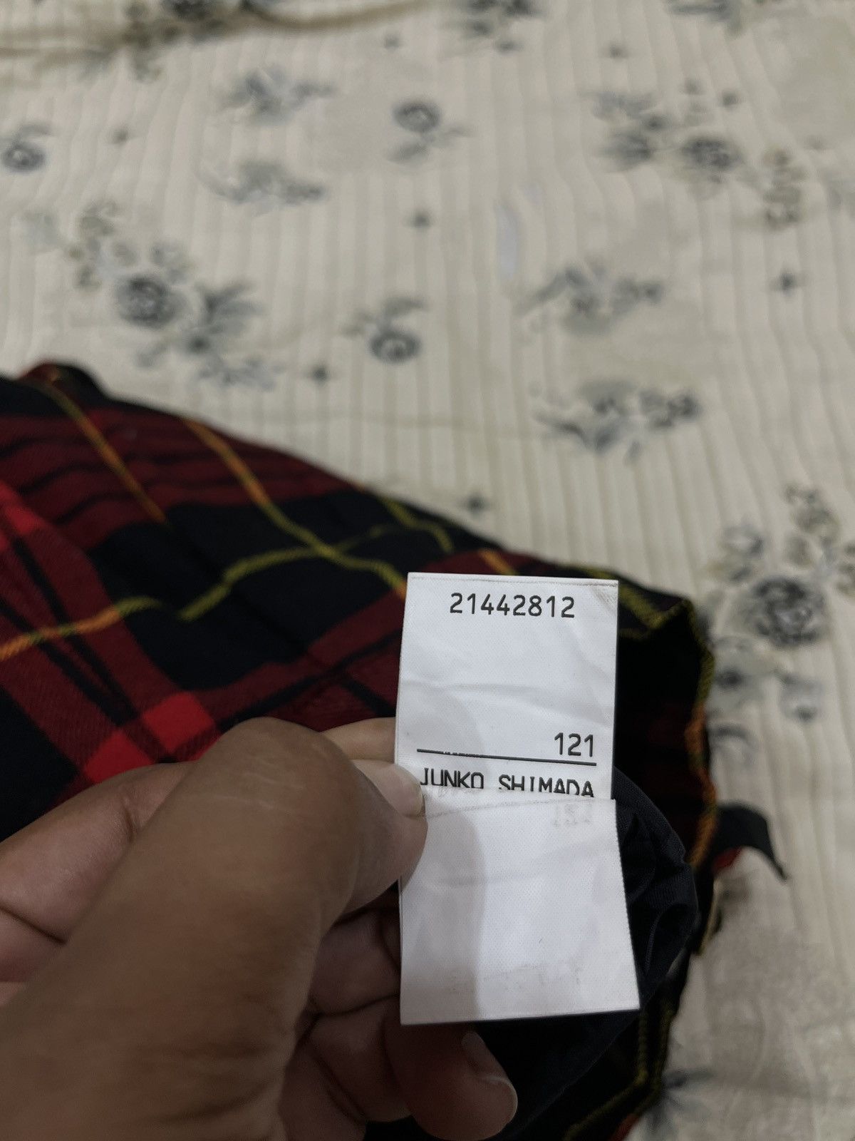 Junko Shimada (Nnnn). JUNKO SHIMADA PLAID TARTAN WRAP SKIRTS Size 24" / US 00 / IT 34 - 10 Thumbnail