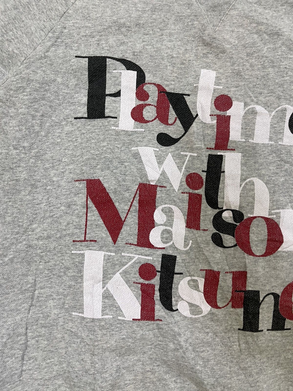 Maison Kitsune Playtime With Maison Kitsune Sweatshirt XS Size US XS / EU 42 / 0 - 7 Thumbnail
