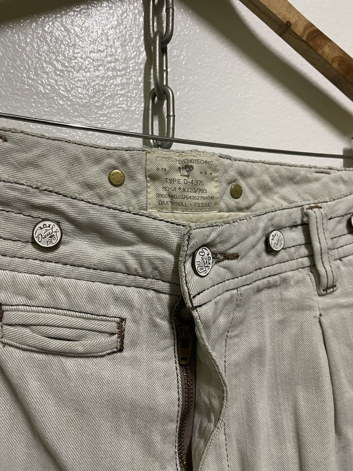 Diesel Diesel Psychotechnic Washed Jeans Size US 32 / EU 48 - 8 Thumbnail