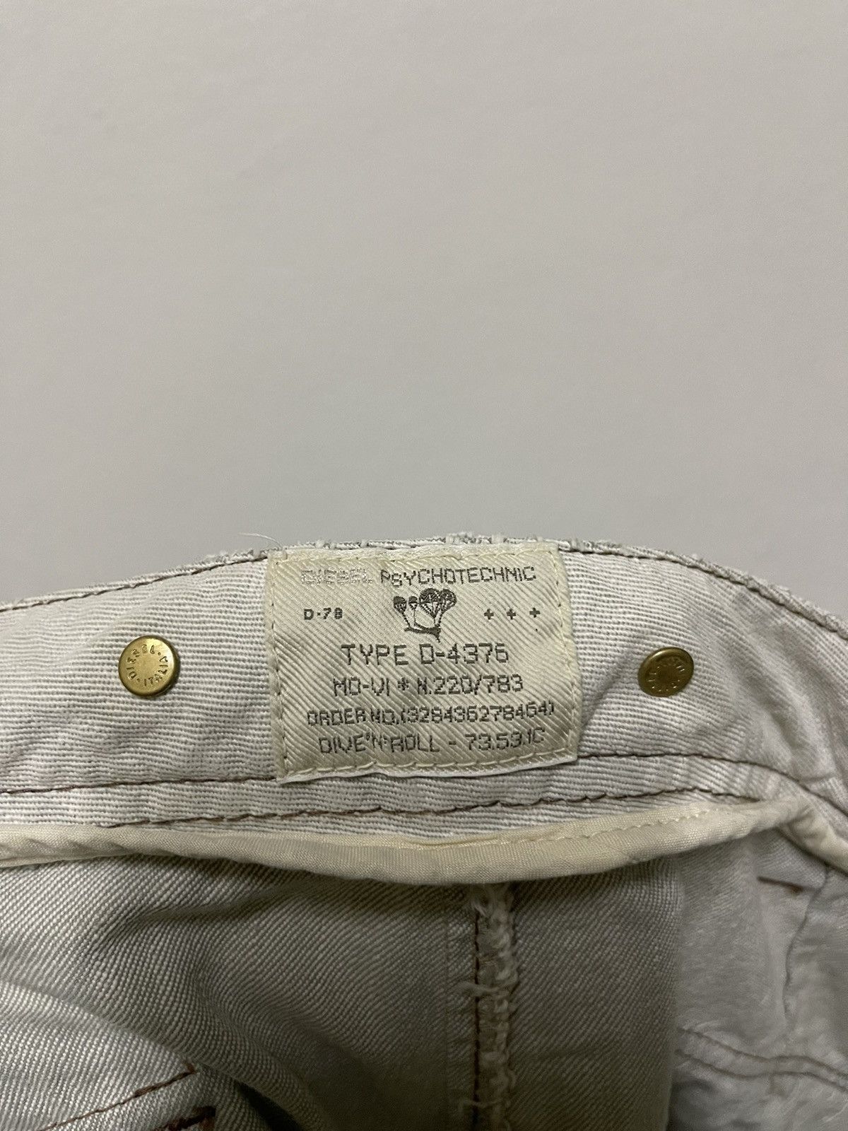 Diesel Diesel Psychotechnic Washed Jeans Size US 32 / EU 48 - 17 Thumbnail