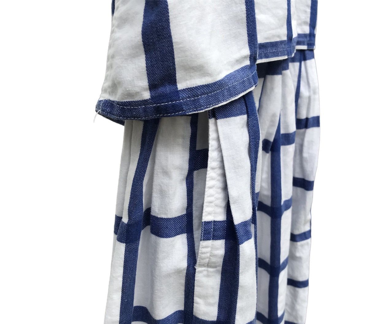 Issey Miyake × Japanese Brand Issey Miyake Grip Windowpane Dress Women Issey Miyake Size S / US 4 / IT 40 - 12 Thumbnail