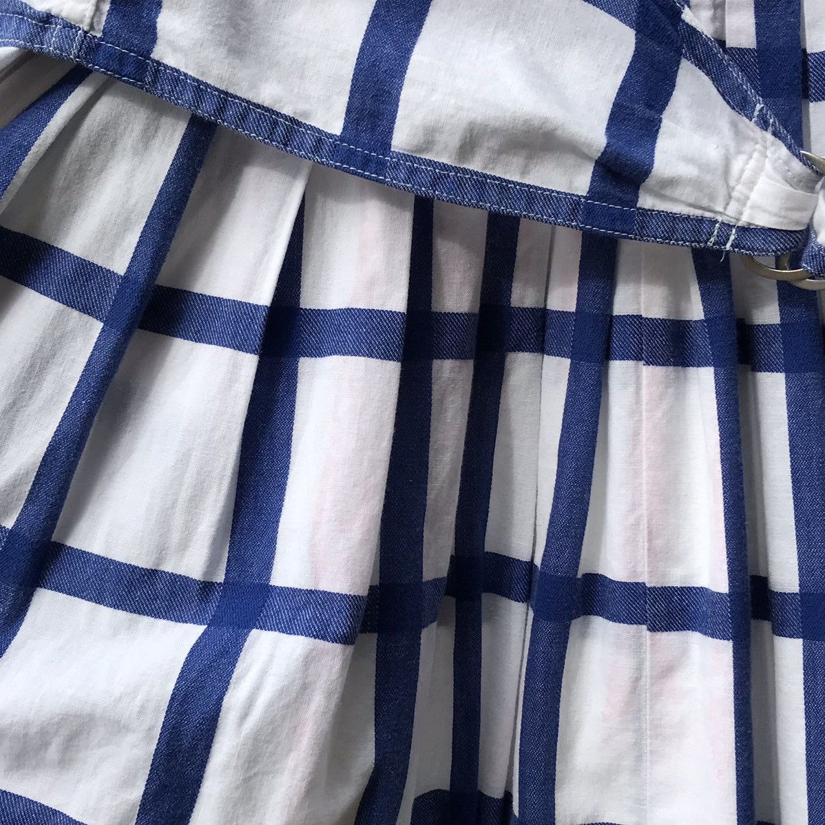 Issey Miyake × Japanese Brand Issey Miyake Grip Windowpane Dress Women Issey Miyake Size S / US 4 / IT 40 - 17 Thumbnail