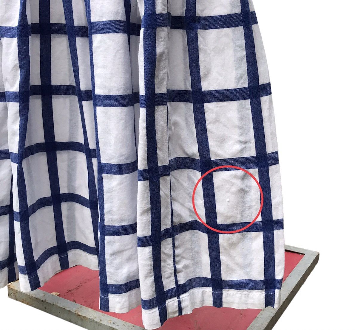 Issey Miyake × Japanese Brand Issey Miyake Grip Windowpane Dress Women Issey Miyake Size S / US 4 / IT 40 - 15 Thumbnail