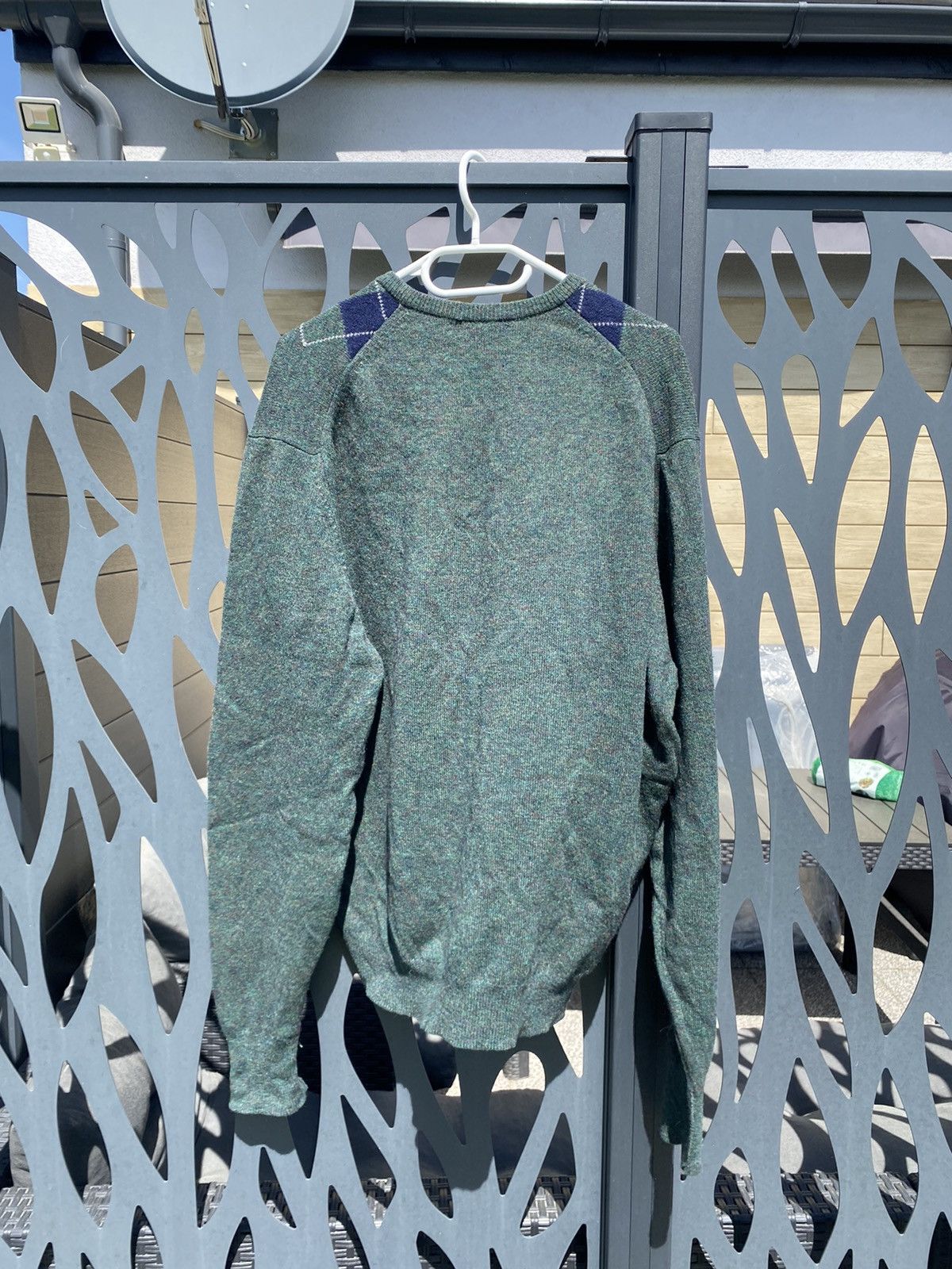 Burberry Burberrys Vintage diamond shape sweater Size US L / EU 52-54 / 3 - 2 Thumbnail
