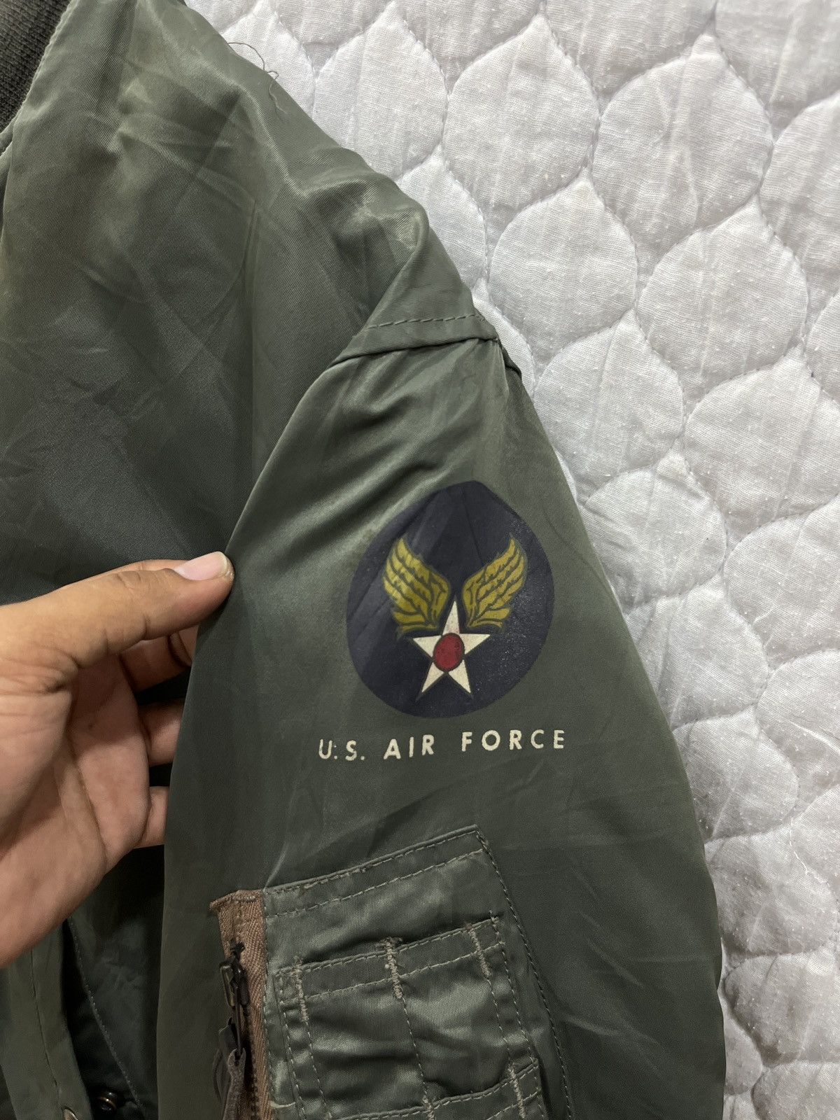Vintage (Llll). VINTAGE USAF CAB CLOTHING CO JACKET Size US M / EU 48-50 / 2 - 4 Thumbnail
