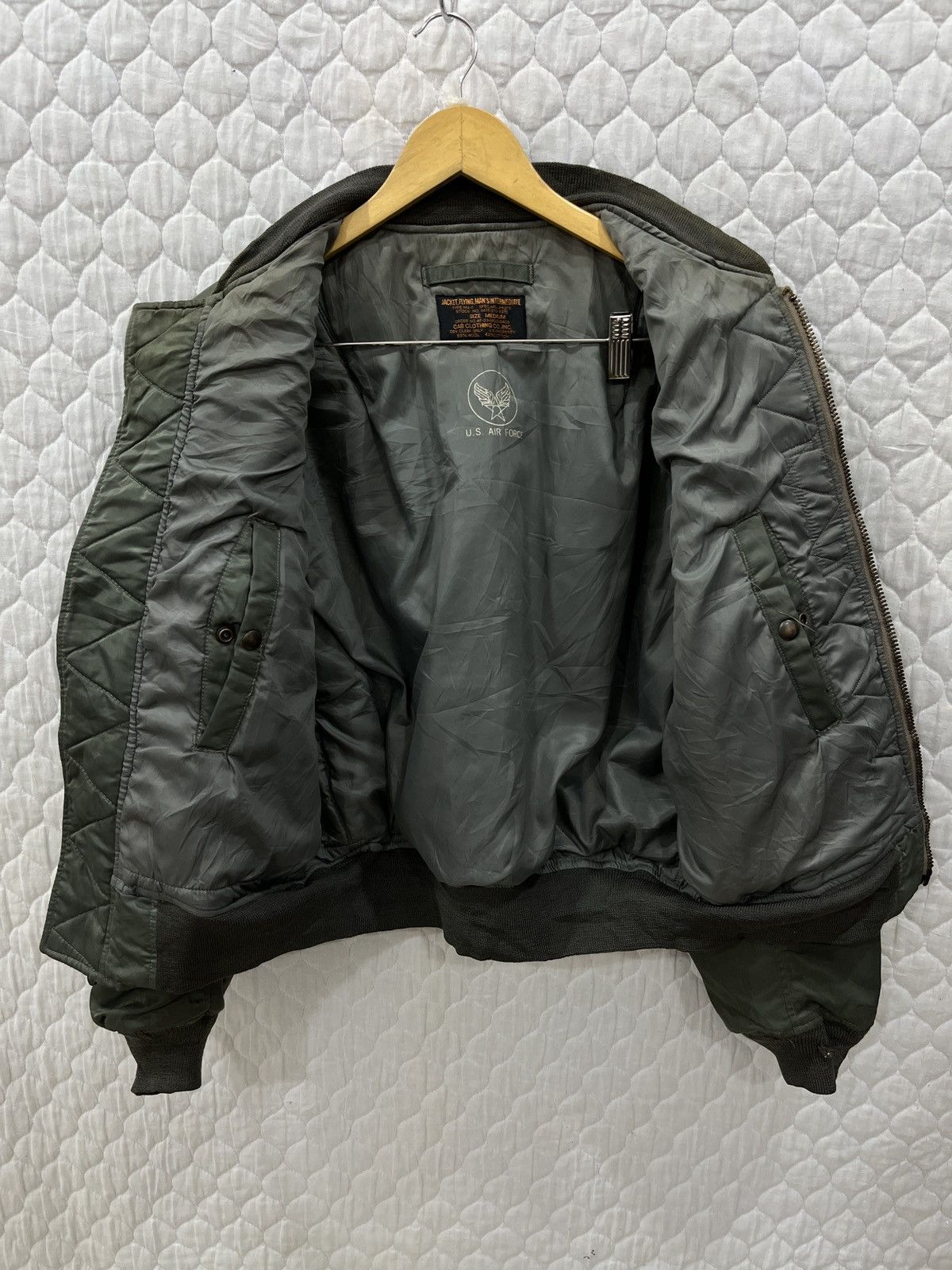 Vintage (Llll). VINTAGE USAF CAB CLOTHING CO JACKET Size US M / EU 48-50 / 2 - 8 Thumbnail