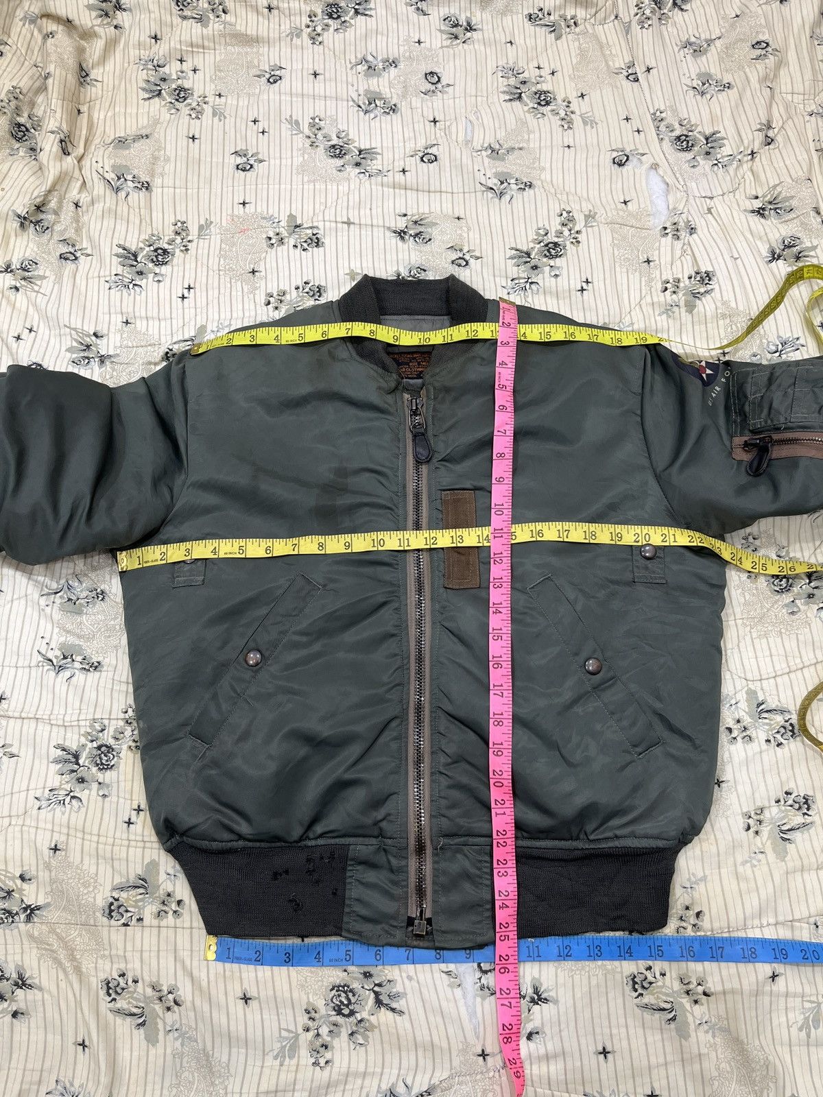 Vintage (Llll). VINTAGE USAF CAB CLOTHING CO JACKET Size US M / EU 48-50 / 2 - 22 Thumbnail