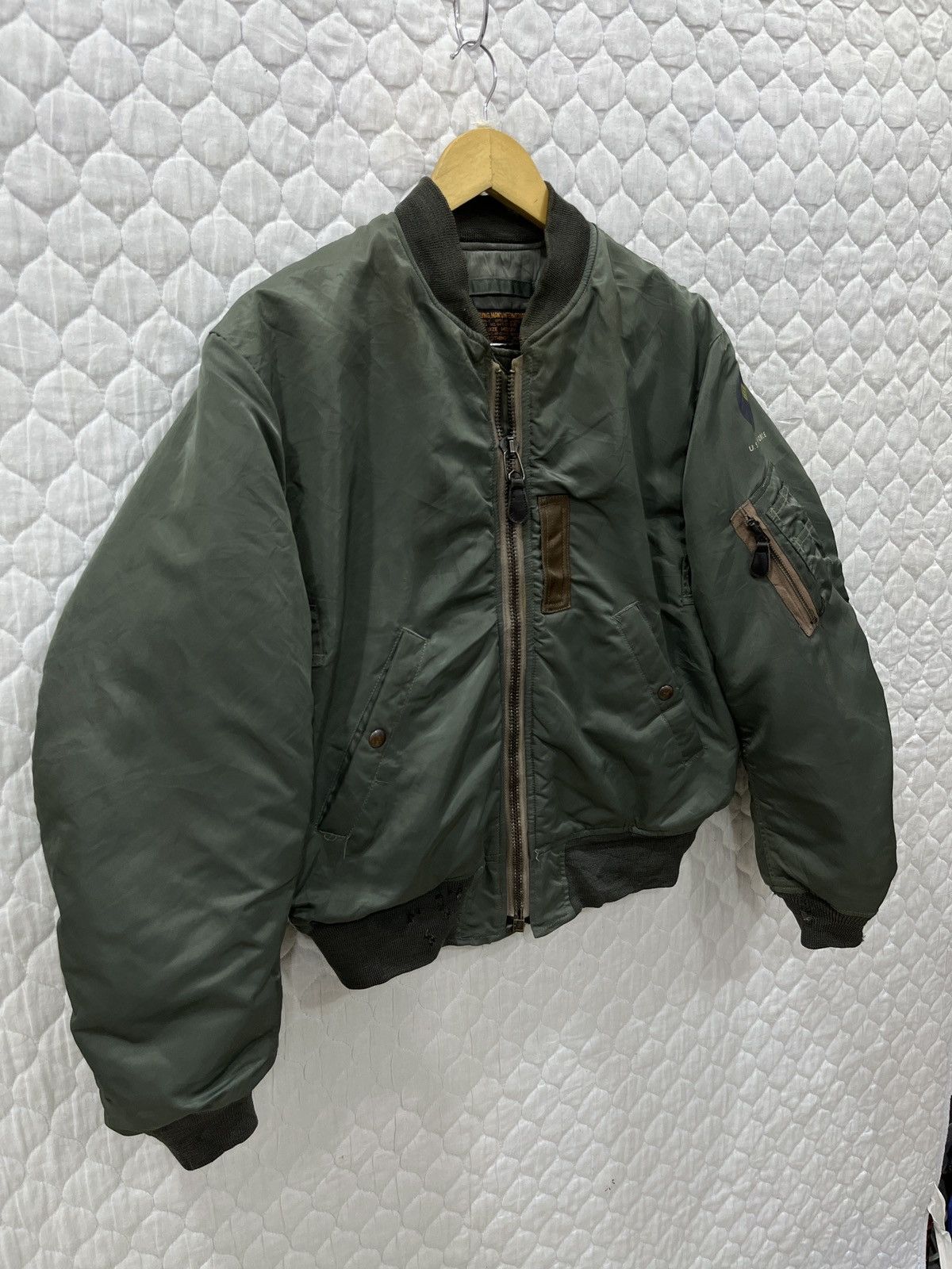 Vintage (Llll). VINTAGE USAF CAB CLOTHING CO JACKET Size US M / EU 48-50 / 2 - 3 Thumbnail