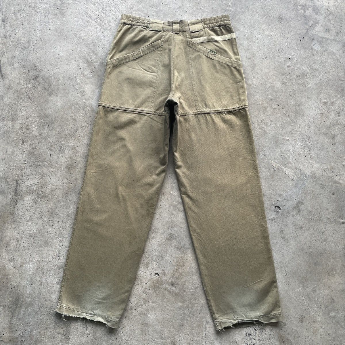 Vintage THRASHED🔥 Vintage Military Style FADED/STAIN Trousers Pants Size US 32 / EU 48 - 14 Thumbnail
