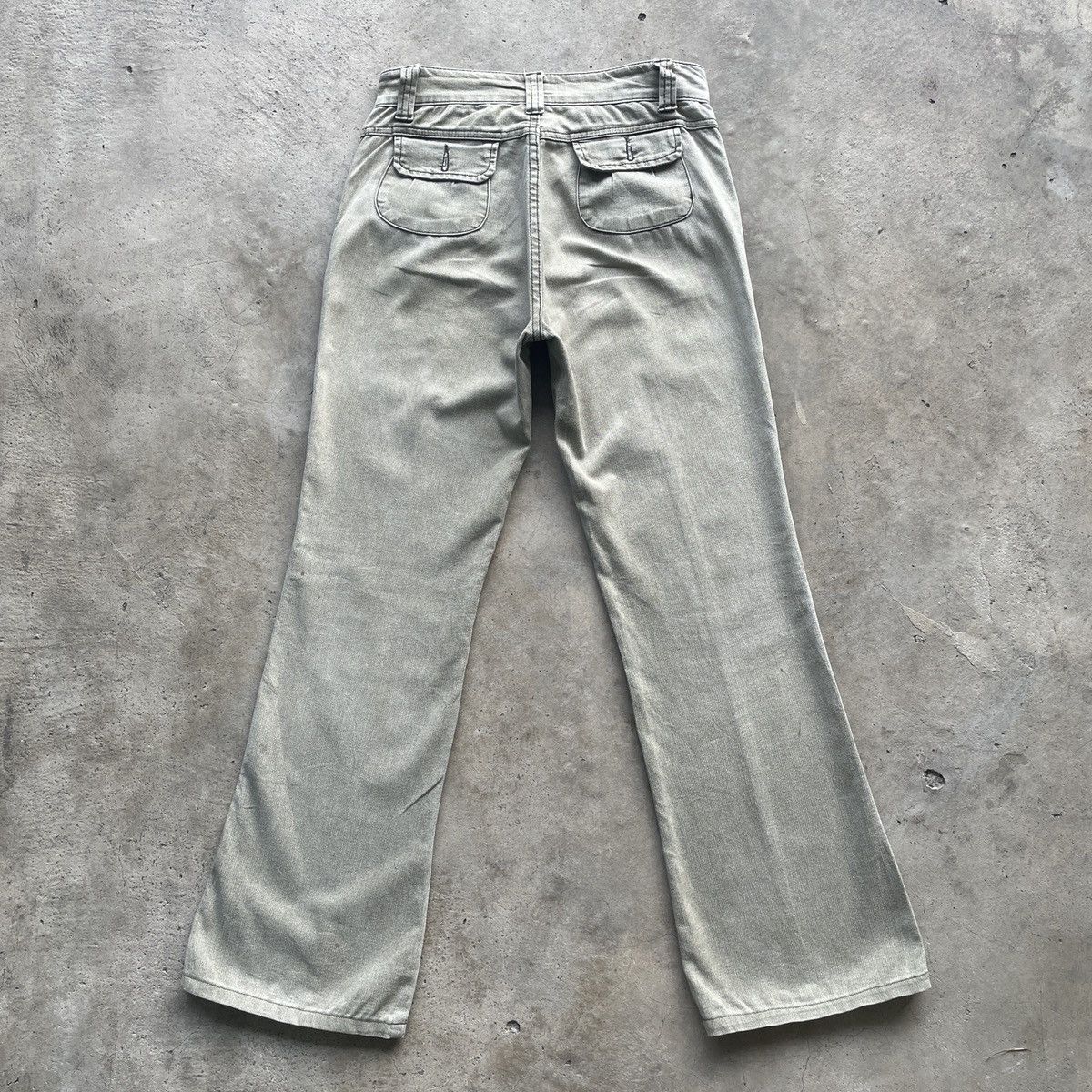 Japanese Brand RARE🔥 Vintage HapHazard Faded FLARE Bush Trousers Pants W26 Size US 26 / EU 42 - 13 Thumbnail
