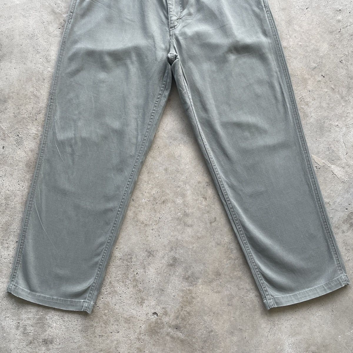 Japanese Brand Vintage Banff Faded Spring Waist Trousers Casual Pants Size US 29 - 4 Thumbnail