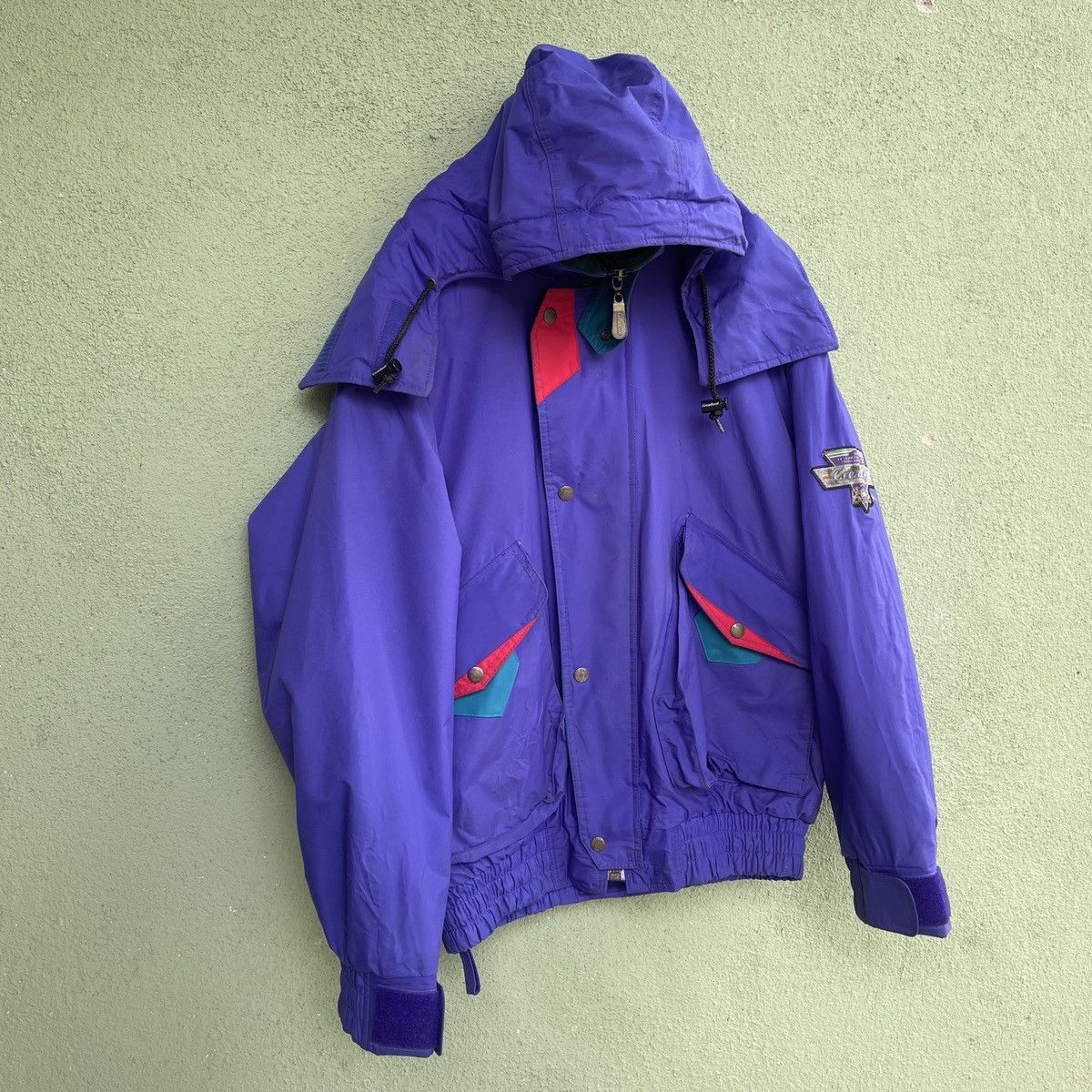 Japanese Brand Vintage GreatBanff Zipper & Button Hooded Jacket Size US XXL / EU 58 / 5 - 2 Thumbnail