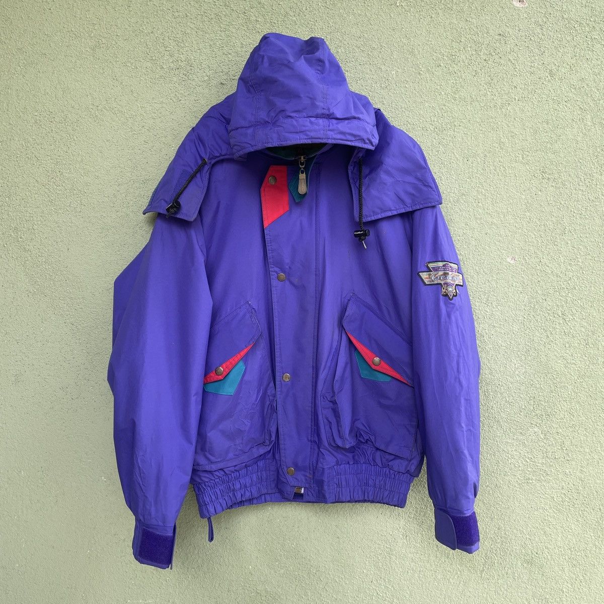 Japanese Brand Vintage GreatBanff Zipper & Button Hooded Jacket Size US XXL / EU 58 / 5 - 1 Thumbnail
